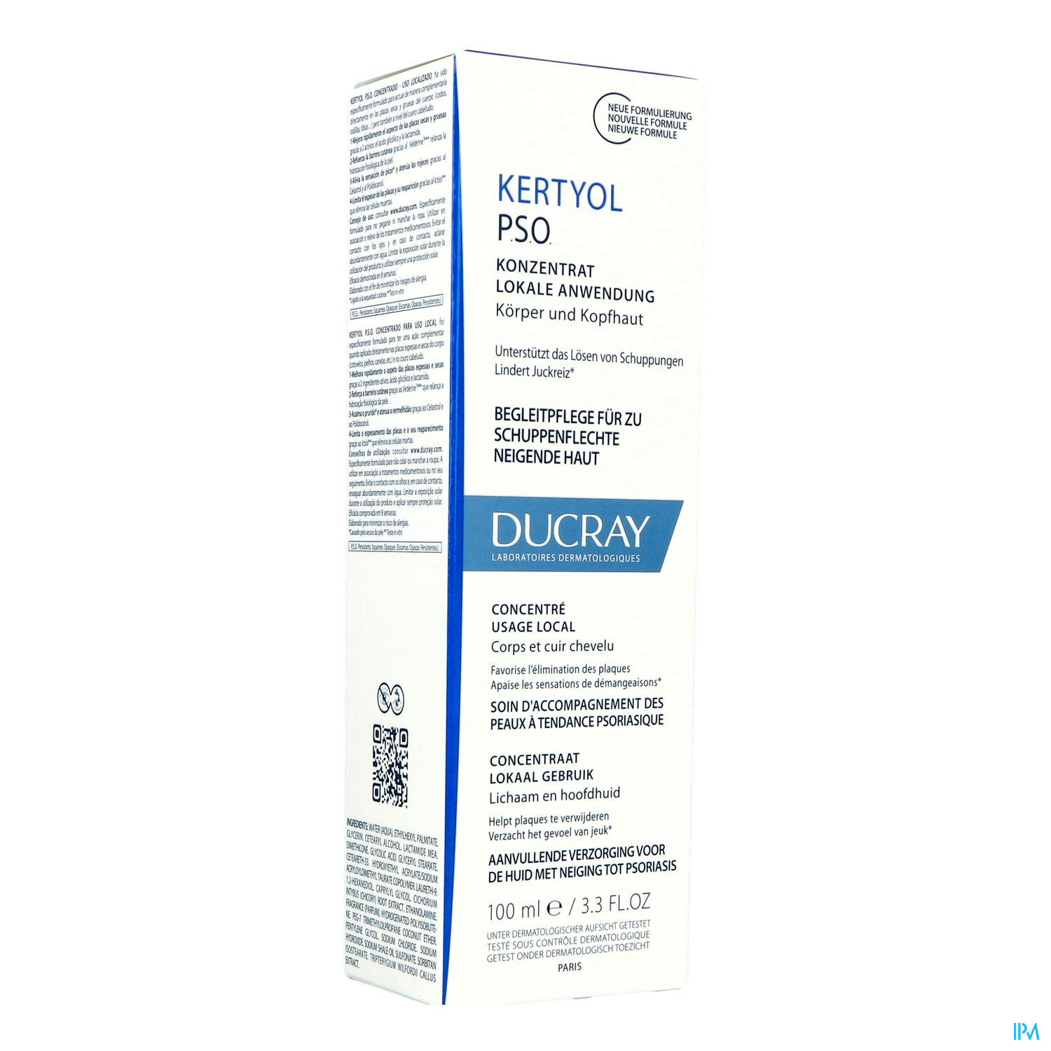 Ducray Kertyol P.s.o. Konzentrat Zur Lokalen Anwendung Bei Psoriasis 100ml