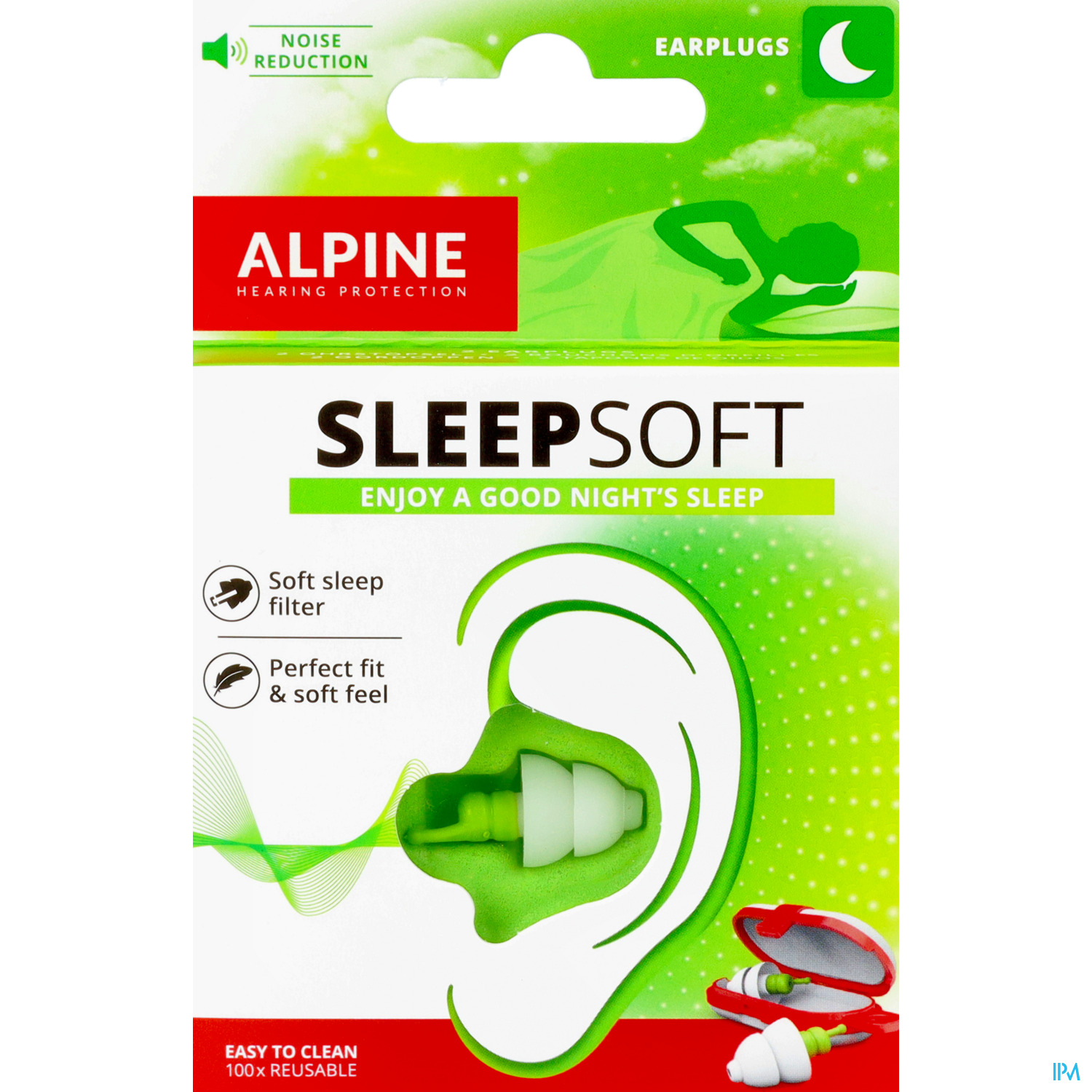 ALPINE HEAR PROT SLEEPSOFT 2ST