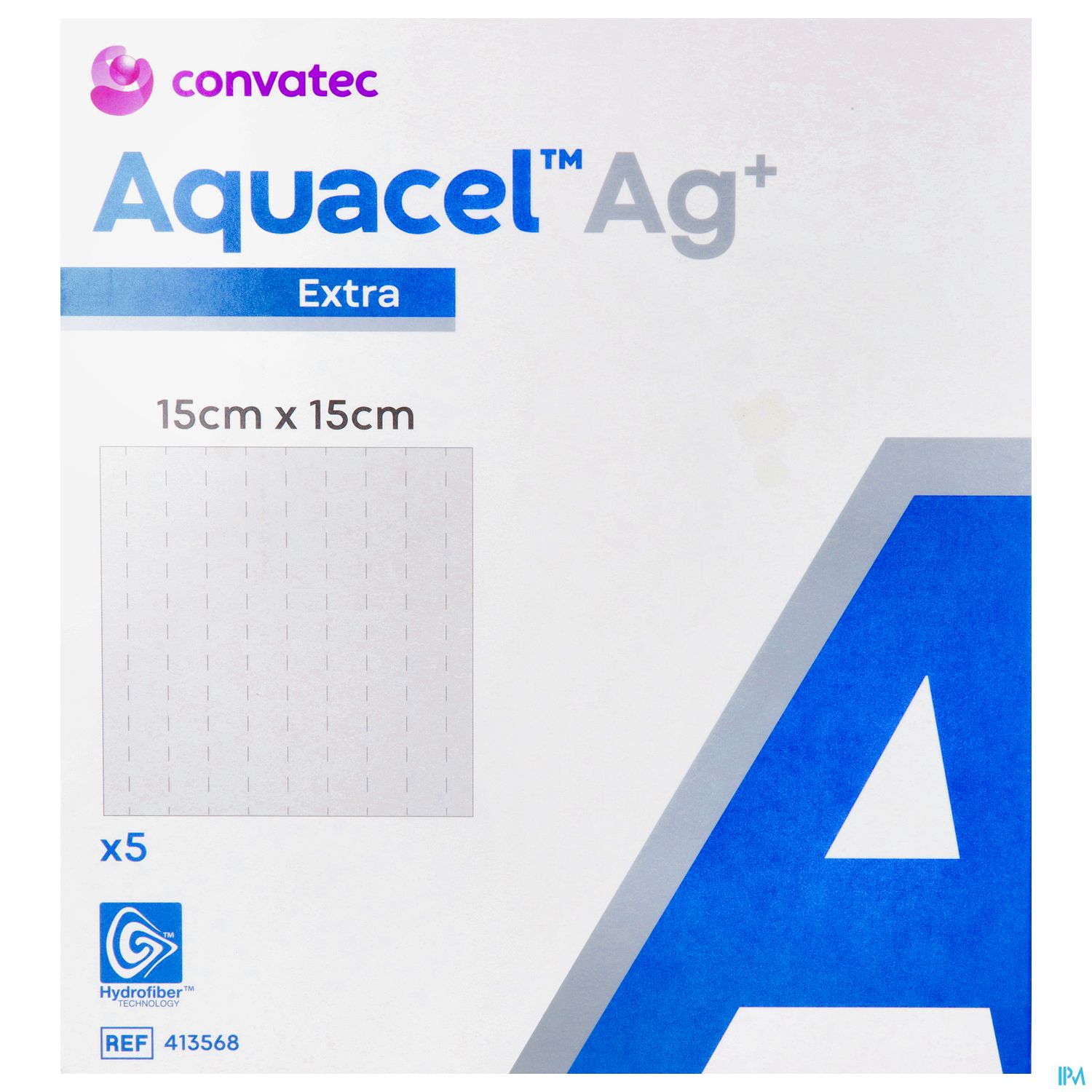 AQUACEL AG+EXT WUNDAUFL15X15 5ST