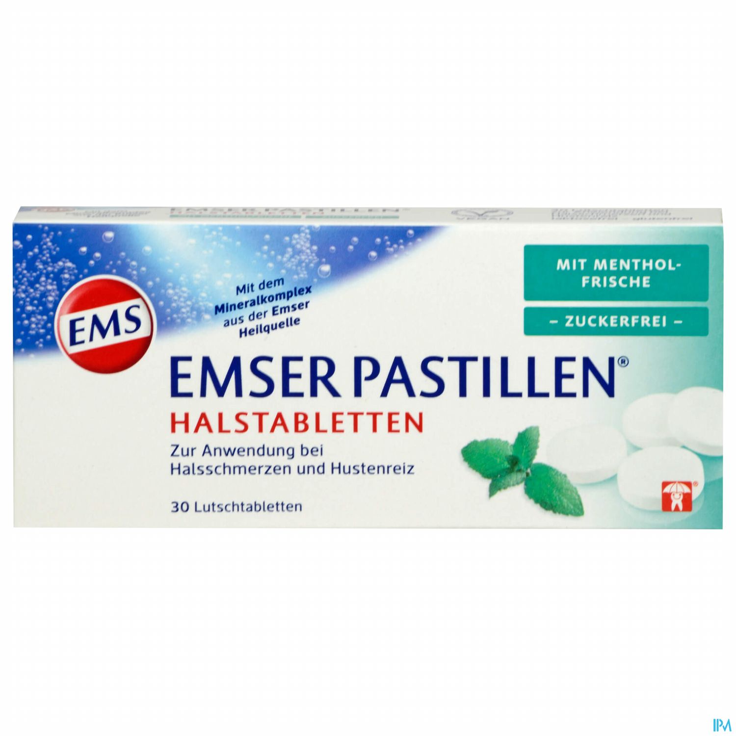 Emser Pastillen Zuckerfrei +minzfrische 30st