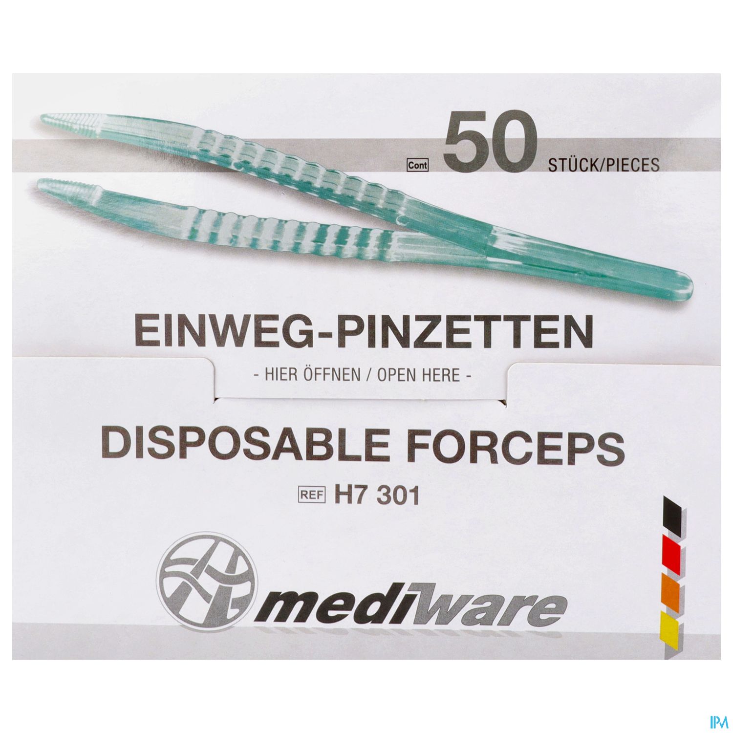 Einmalpinzette Steril -sandipharma 50st