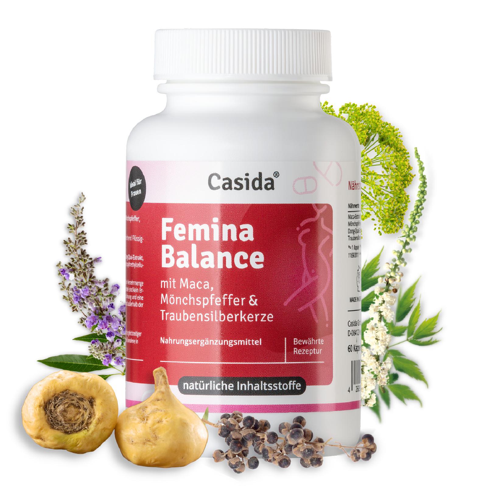 Femina Balance mit Maca, Mönchspfeffer & Traubensilberkerze