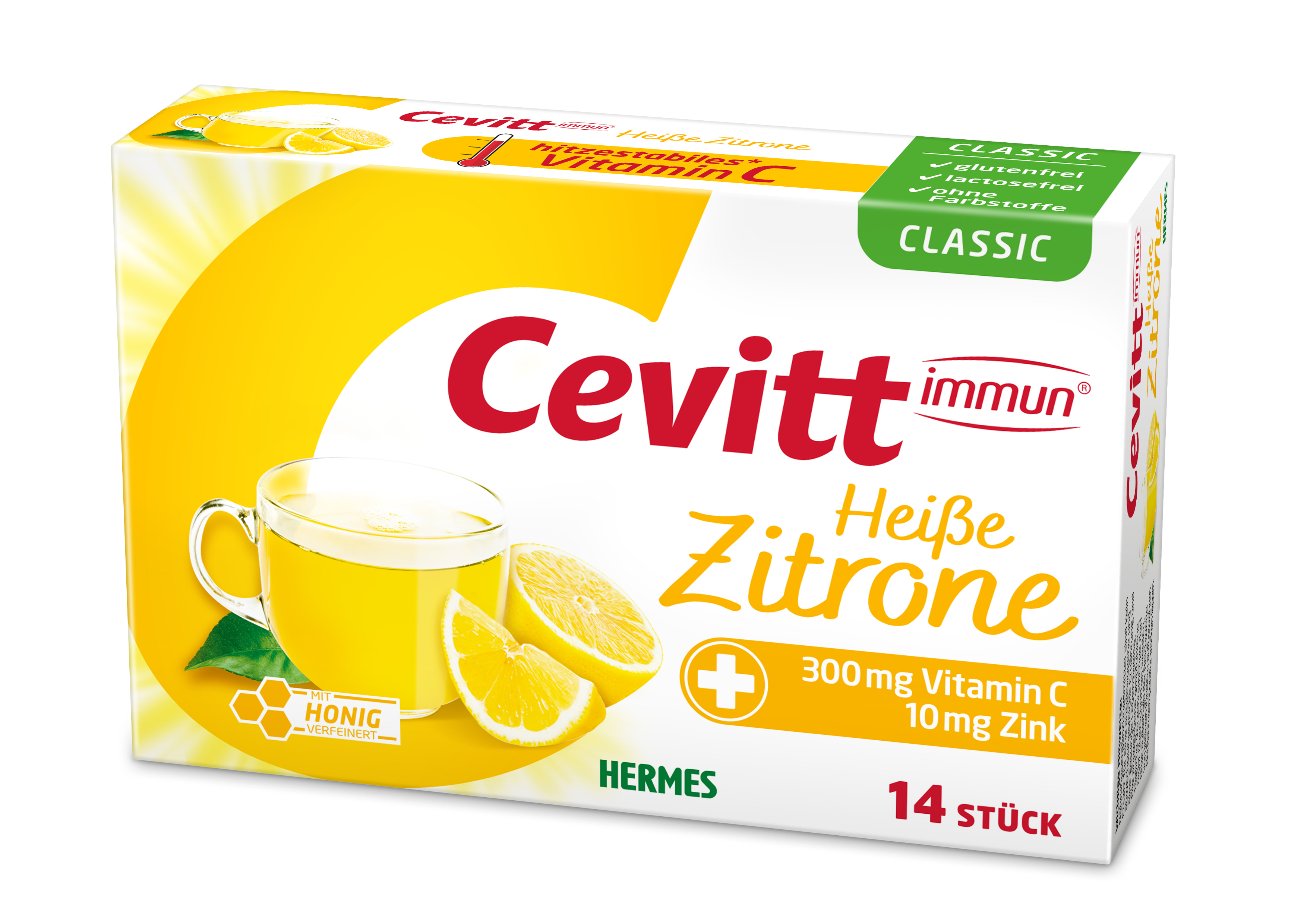 Cevitt immun® Heiße Zitrone Classic (mit Zucker) 14 ST