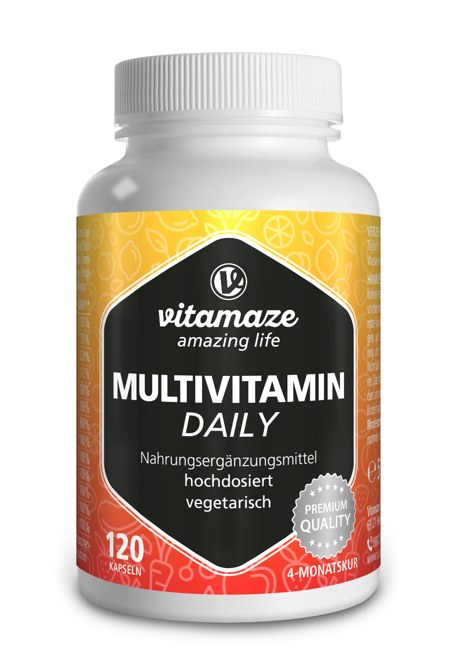 Vispura Multivitamin Daily ohne Jod vegetarisch