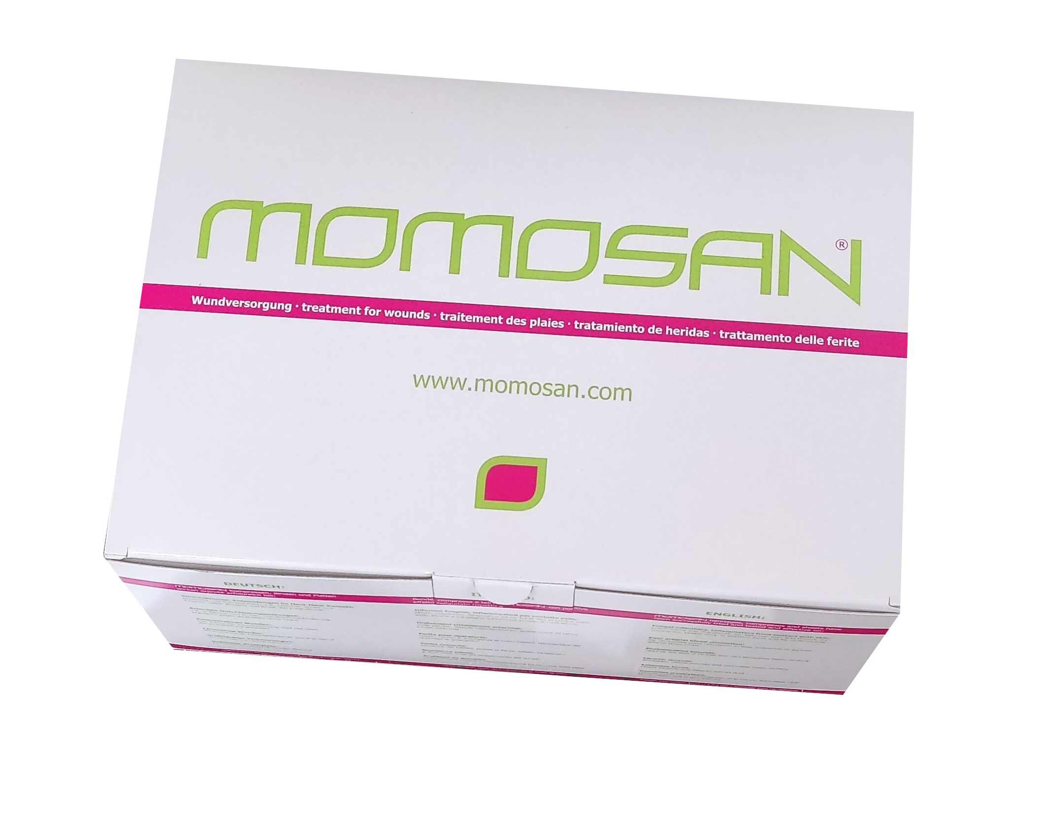 Momosan-weiss steril Wund-pads 15x10x0,5cm 30 Stück