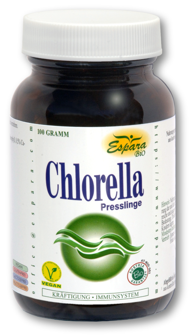 Espara Chlorella BIO Presslinge Deine Apotheke