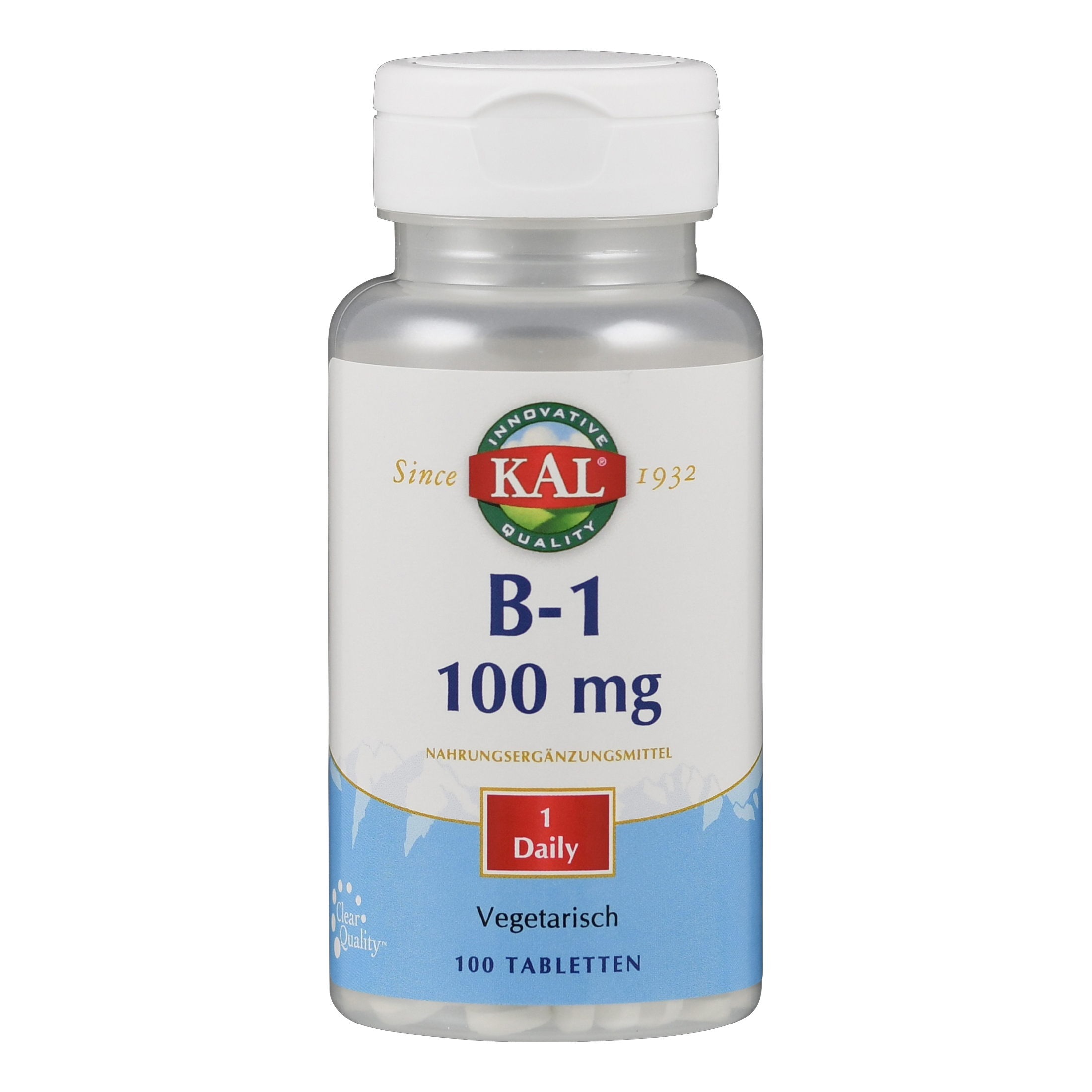 Supplementa Vitamin B1 Thiamin 100 mg Tabletten