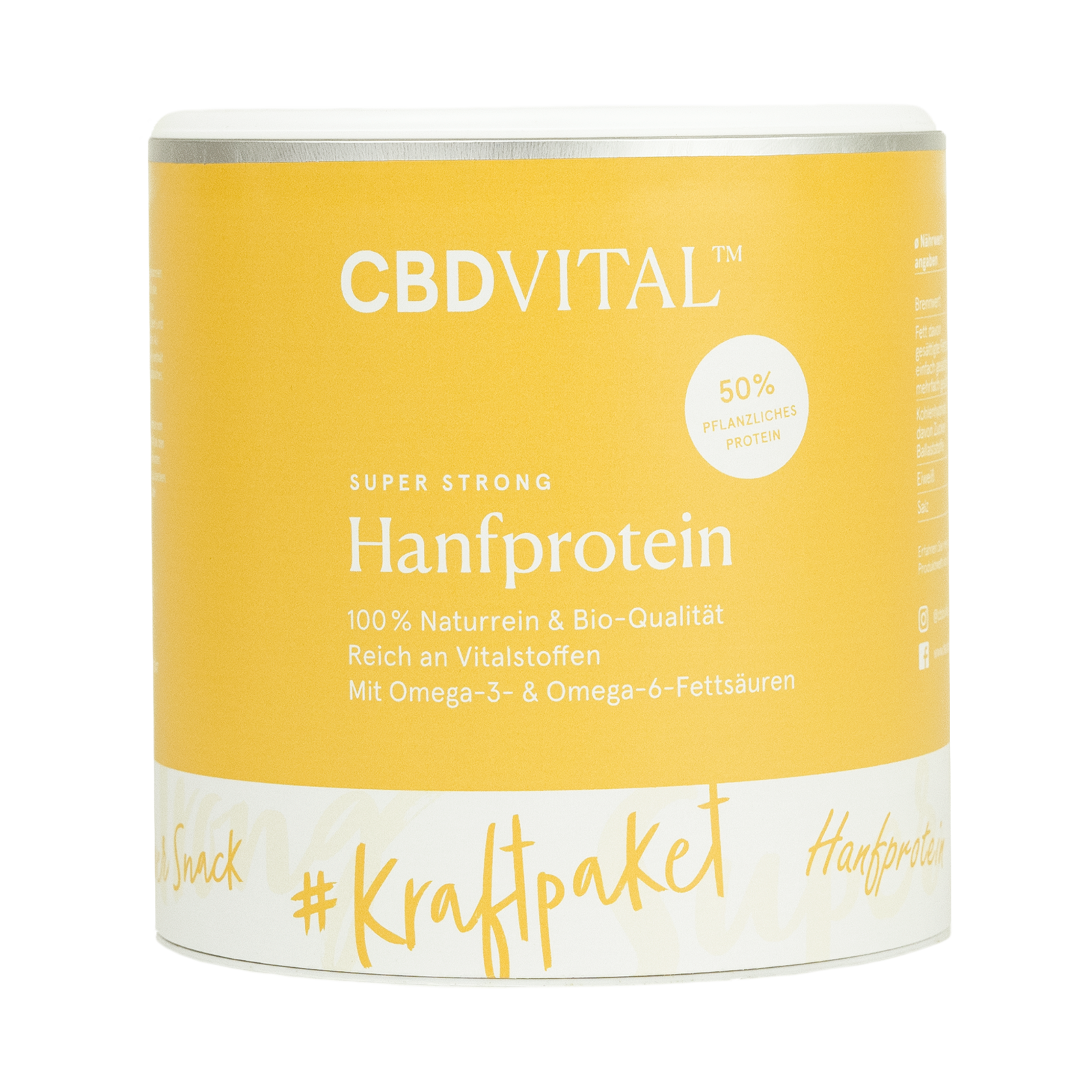 CBD VITAL Super Strong Hanfprotein