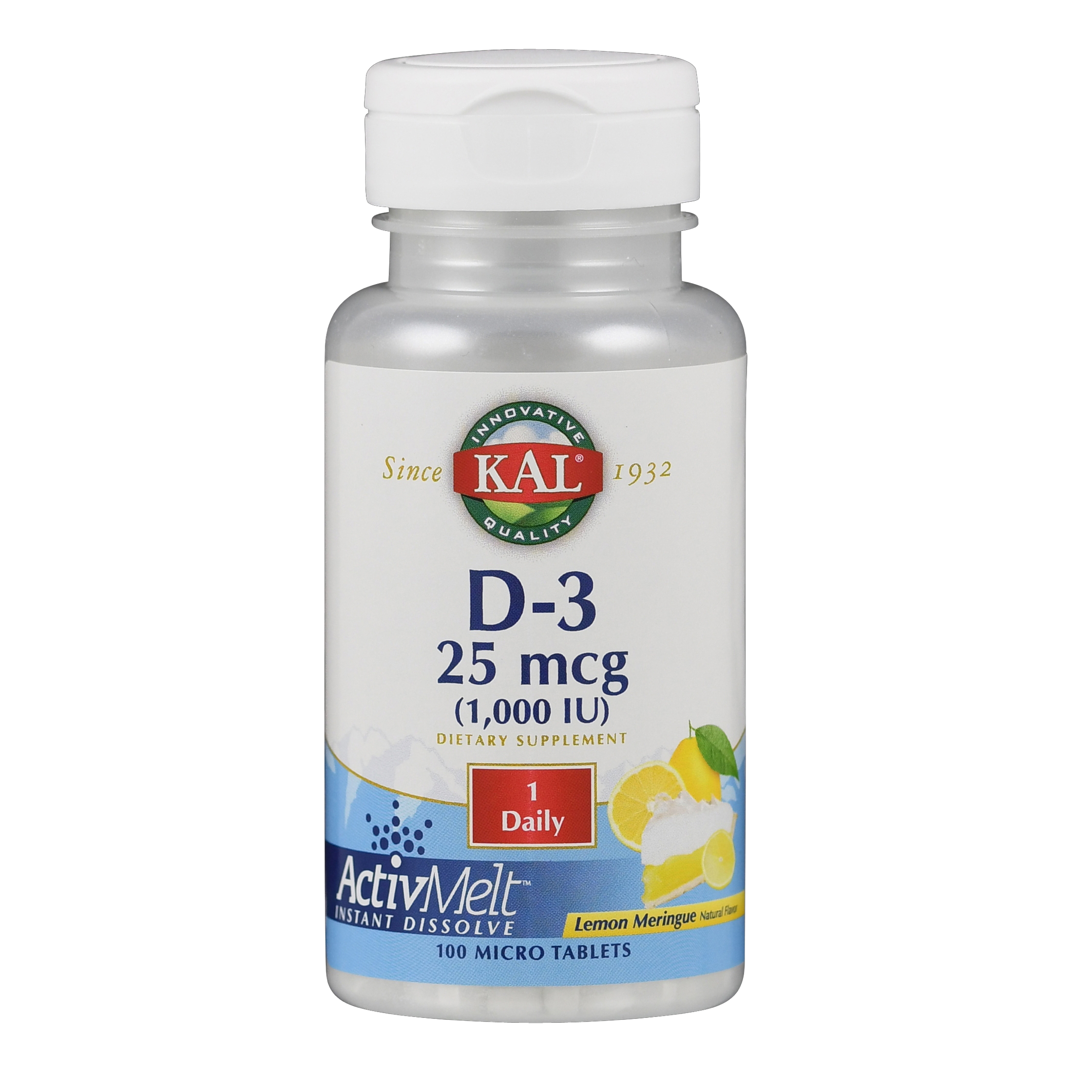 Supplementa Vitamin D3 1000 i.E. ActivMelt Tabletten