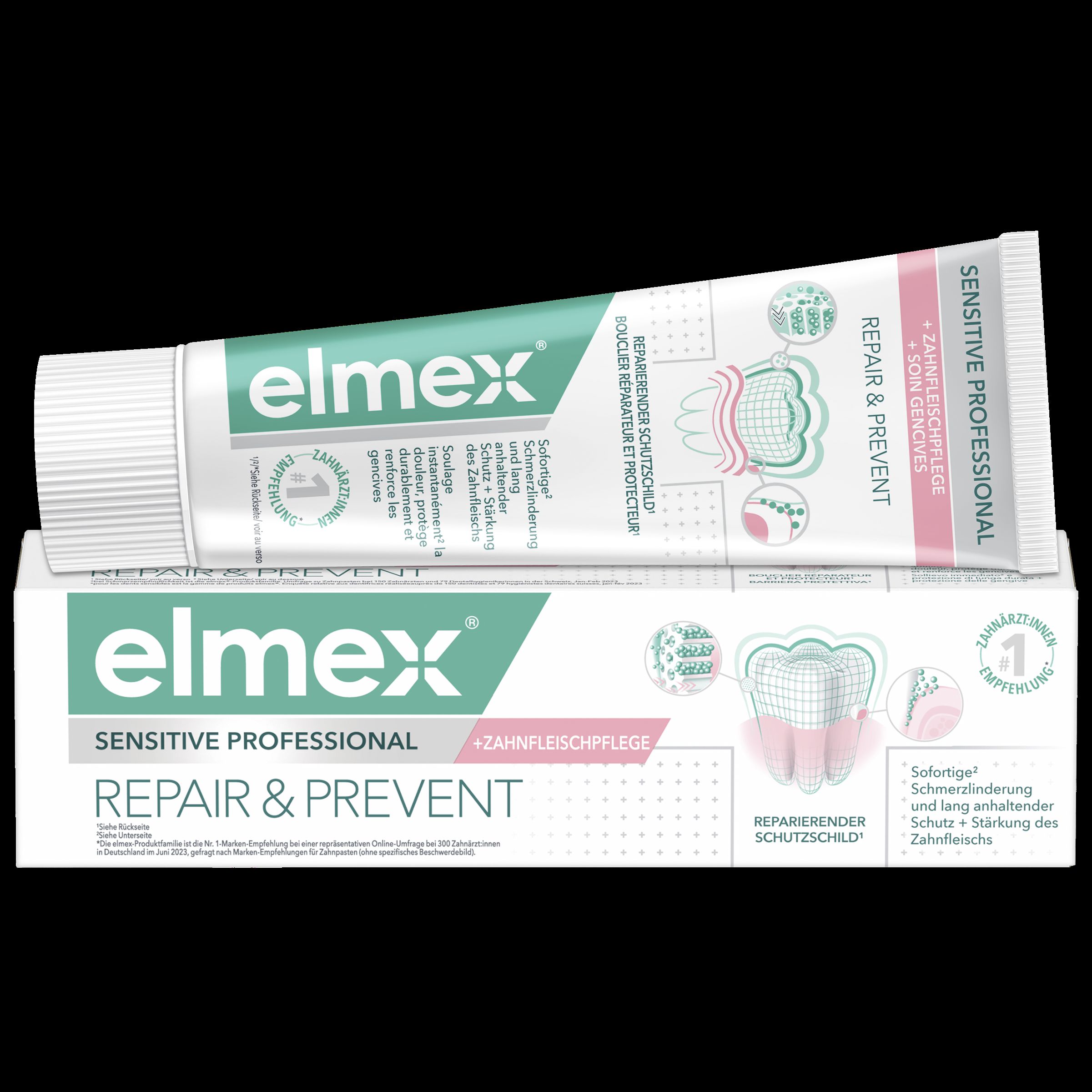 elmex® Sensitive Professional Repair & Prevent Zahncreme