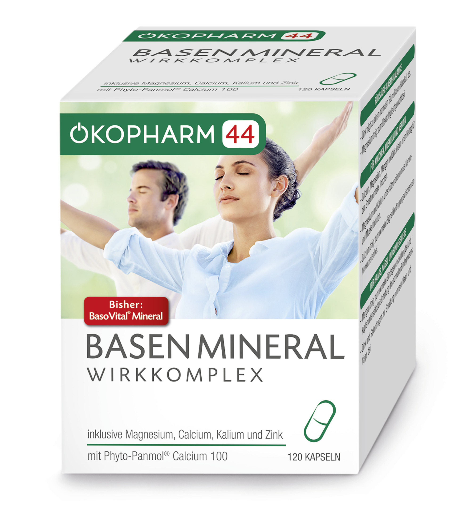 Ökopharm44® Basen Mineral Wirkkomplex Kapseln 120 ST