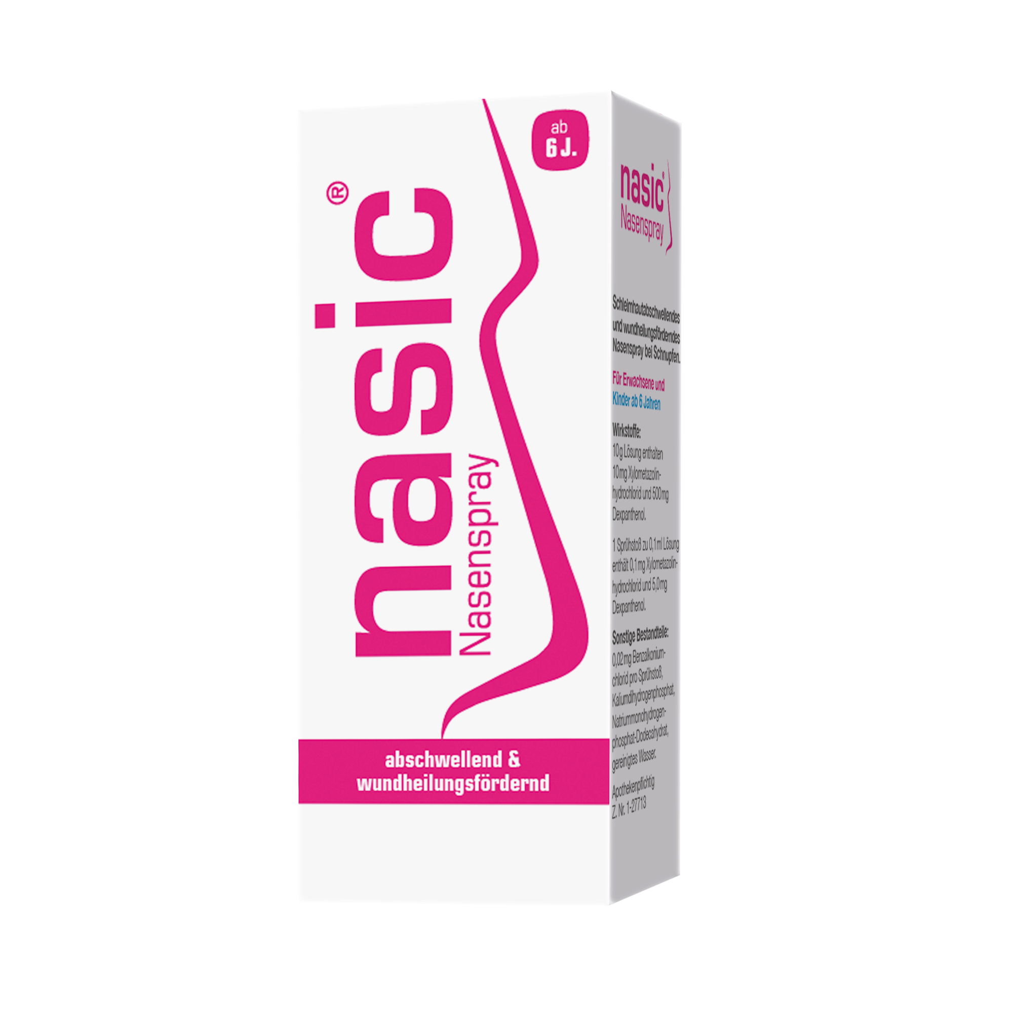 nasic - Nasenspray 10 mg/500 mg