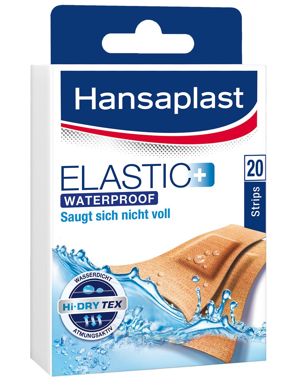 Hansaplast Elastic+ Waterproof Strips