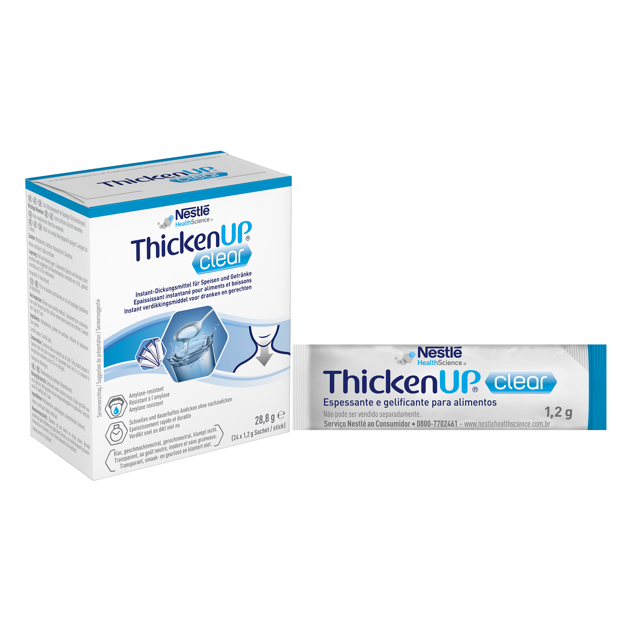 ThickenUp® Clear Sachets