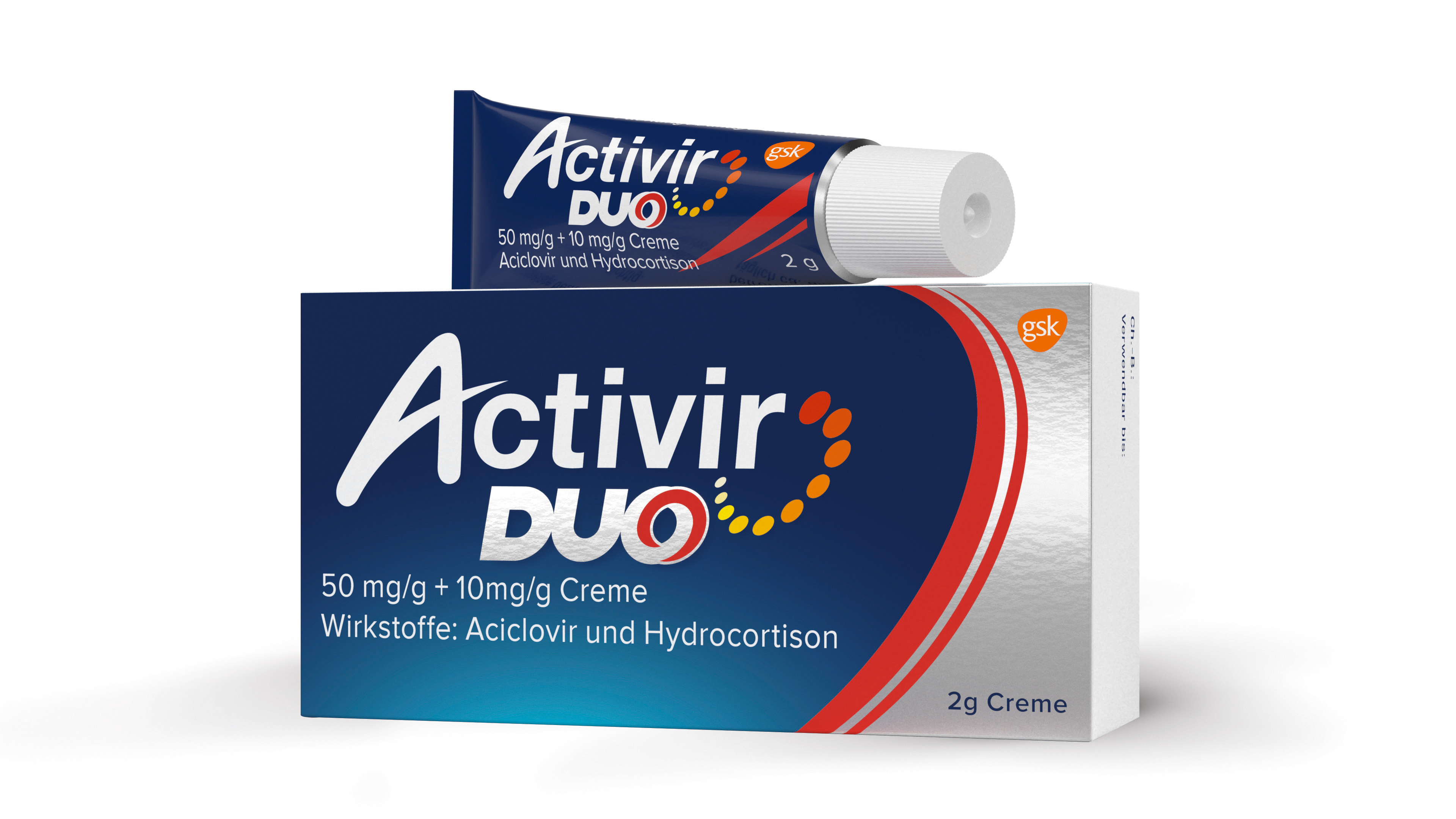 Activir Duo 50 mg/g + 10 mg/g - Creme