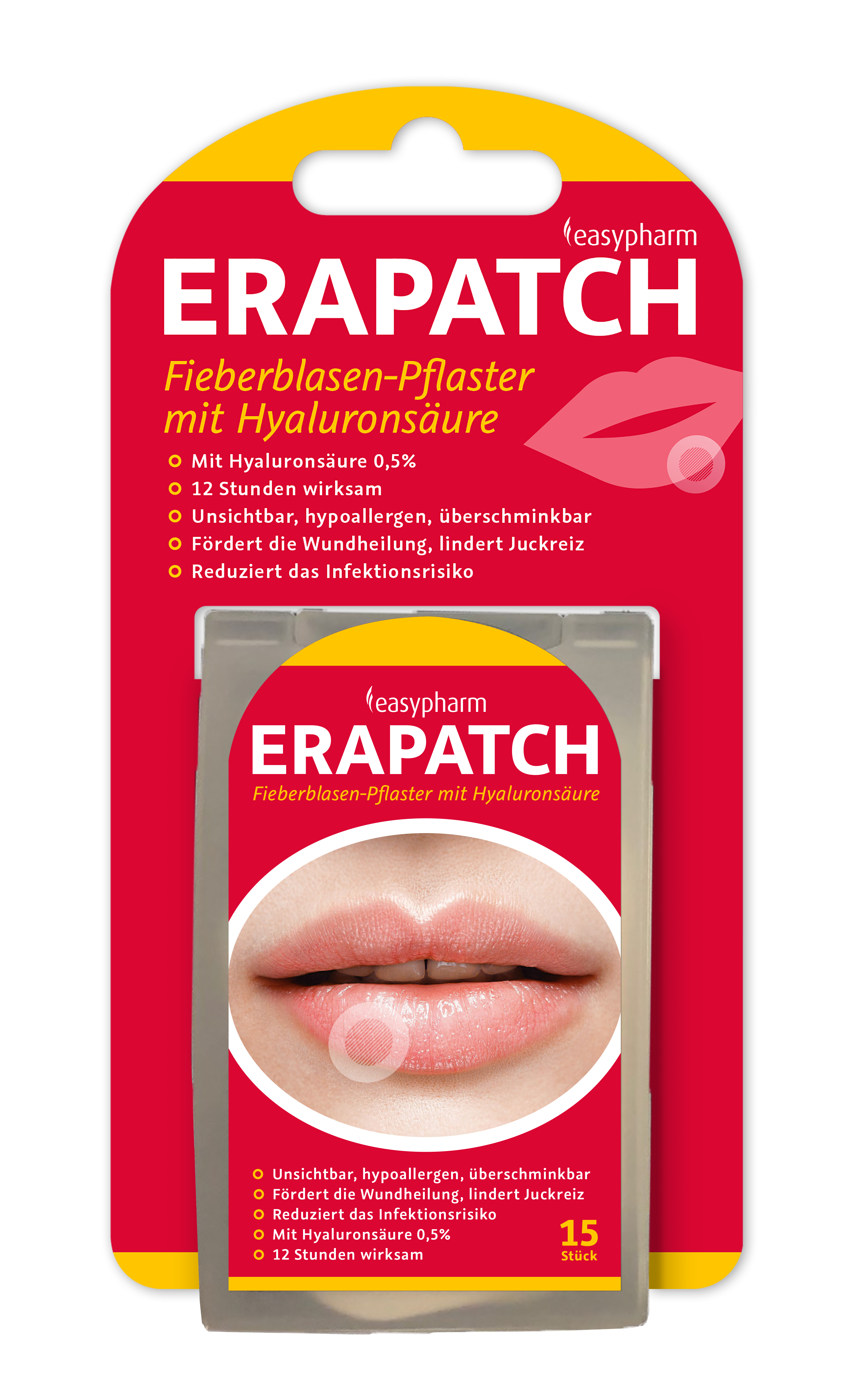 ERAPATCH Fieberblasen-Pflaster mit Hyaluronsäure
