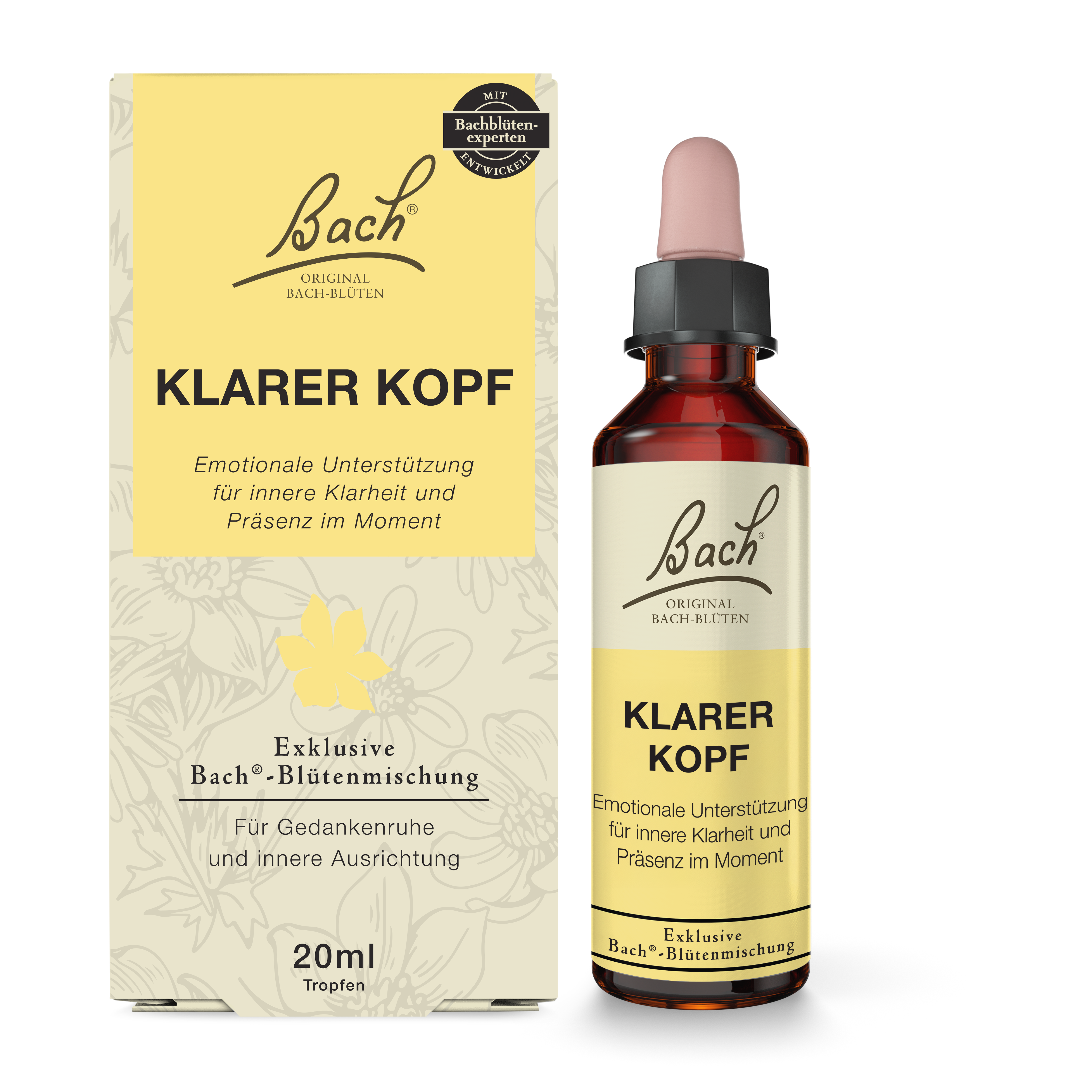 Bach®- Blütenmischung KLARER KOPF (20 ml)
