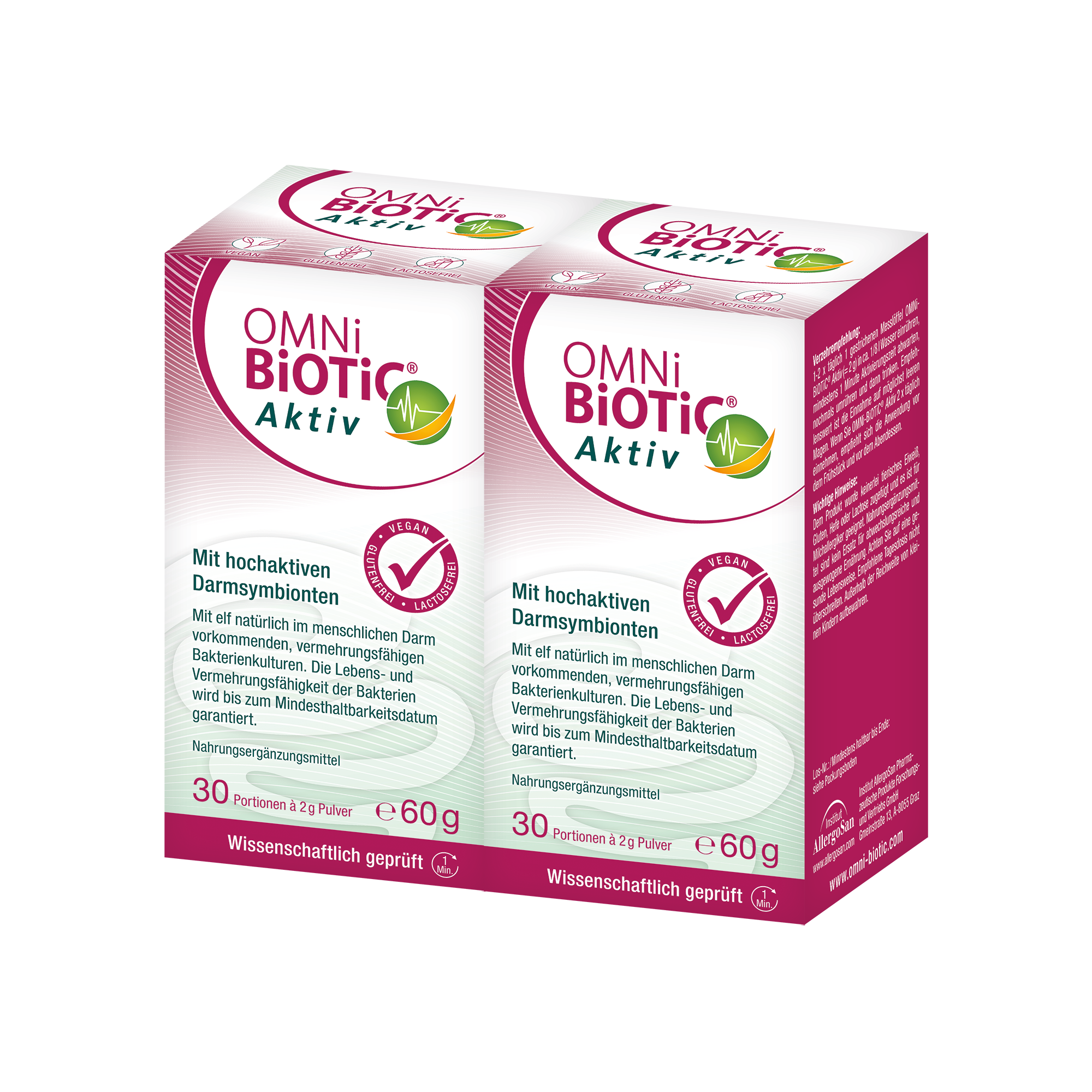 OMNi-BiOTiC® Aktiv, 2x60g