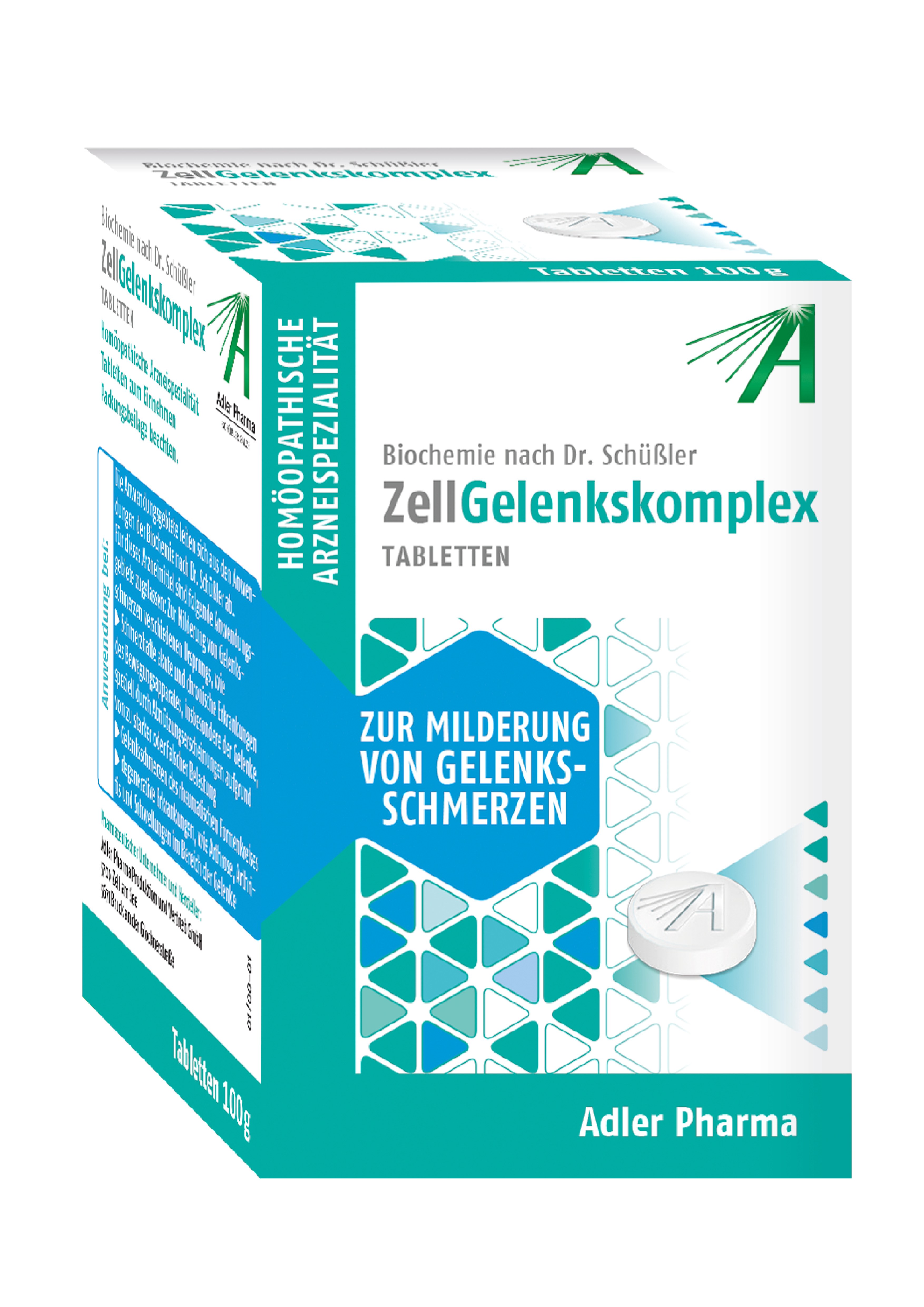 Adler Zell Gelenkskomplex Tbl. Biochemie nach Dr. Schüßler