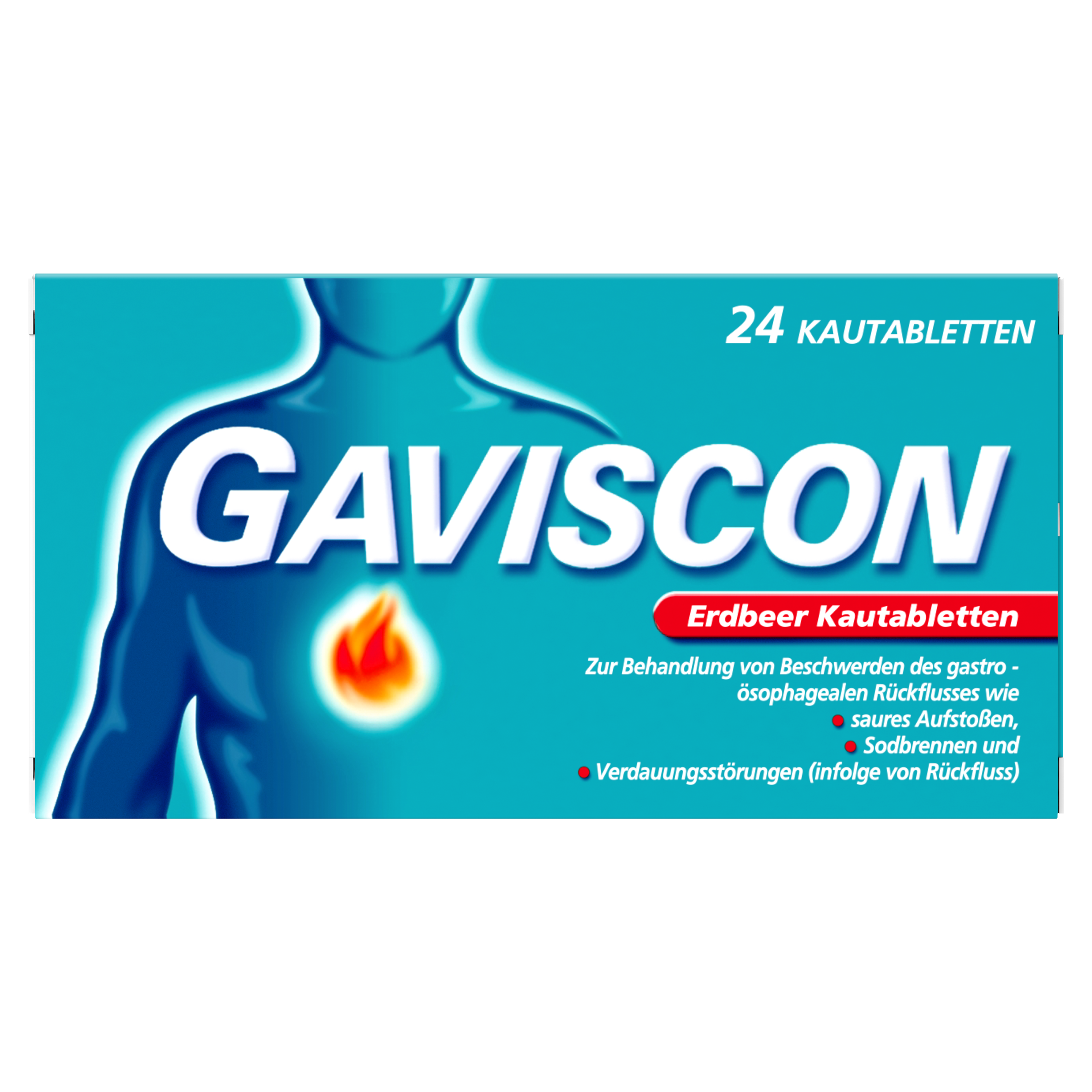 Gaviscon Erdbeer - Kautabletten