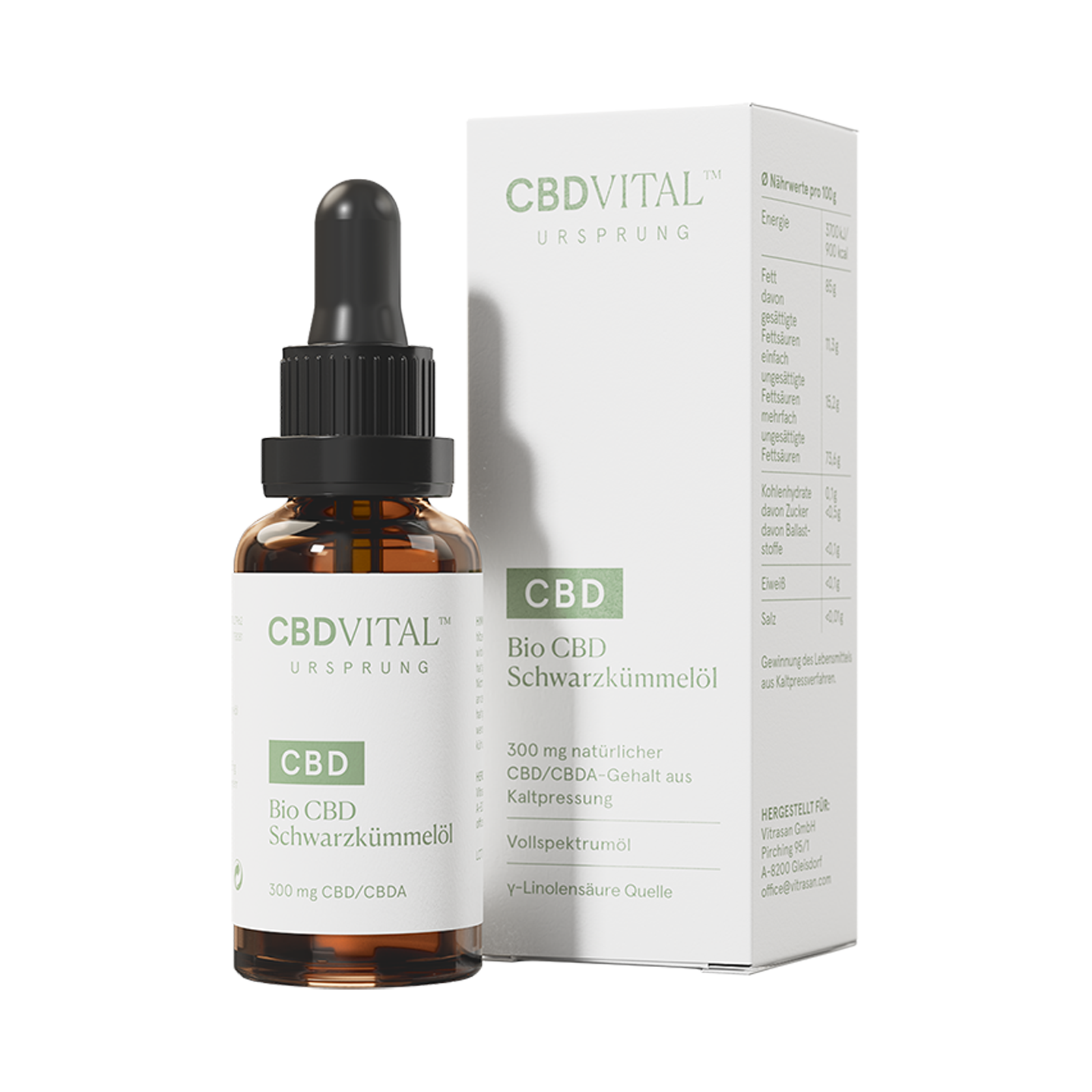 CBD VITAL Bio CBD Schwarzkümmelöl