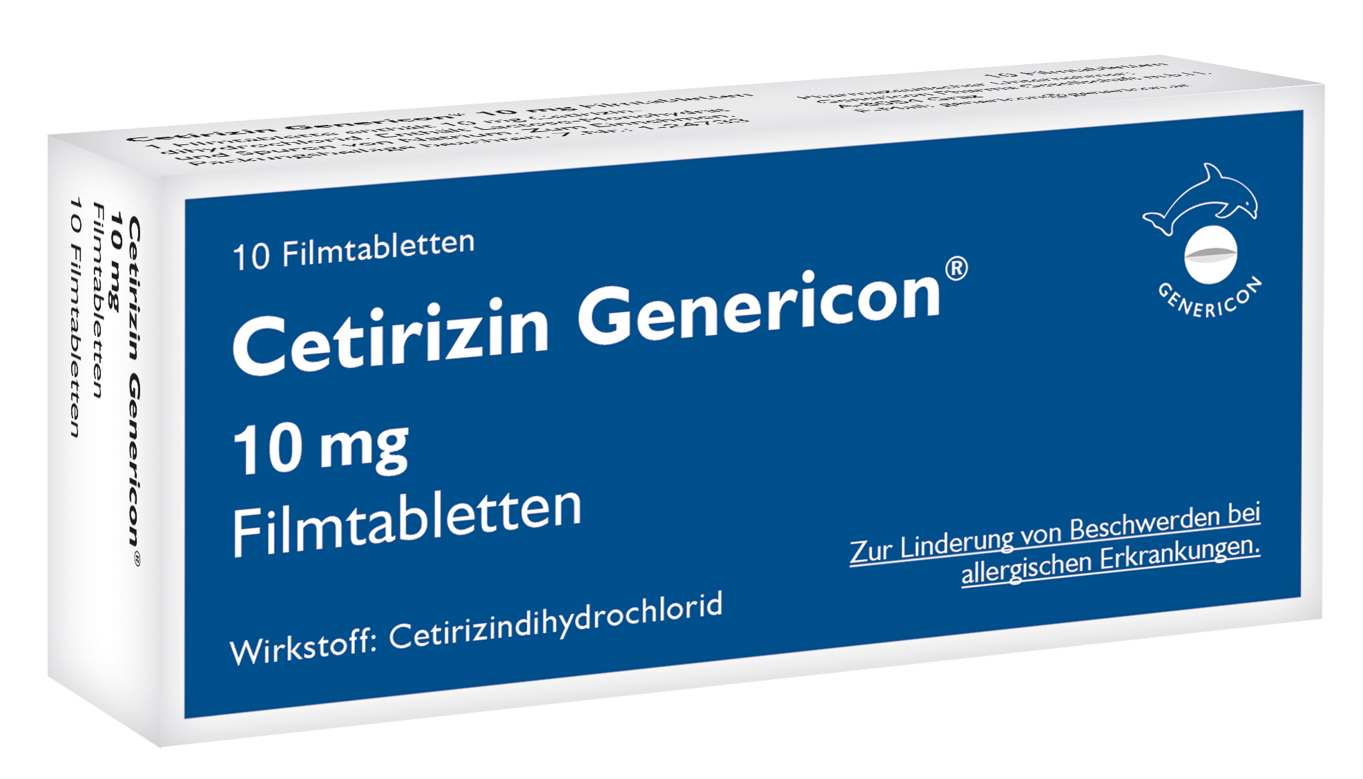 Cetirizin Genericon 10 mg - Filmtabletten