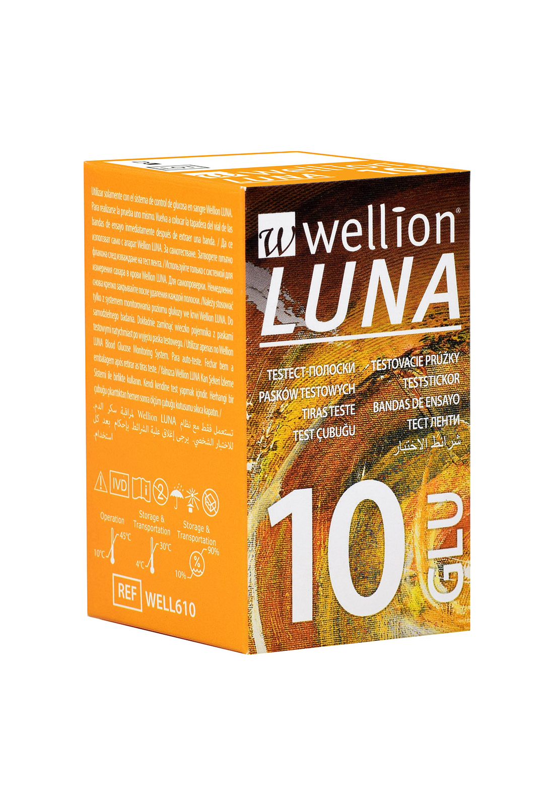 Wellion LUNA Teststreifen GLU - für Blutzuckermessung