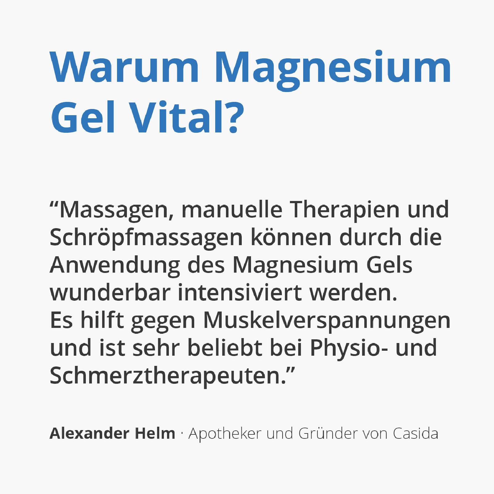 Magnesium Gel Vital Deine Apotheke