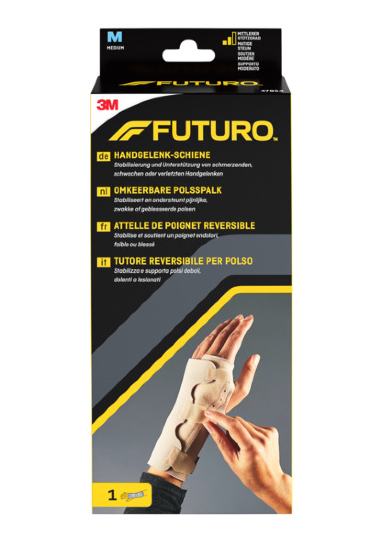 FUTURO™ Handgelenk-Schiene 47854, M (15.9 - 19.0 cm)