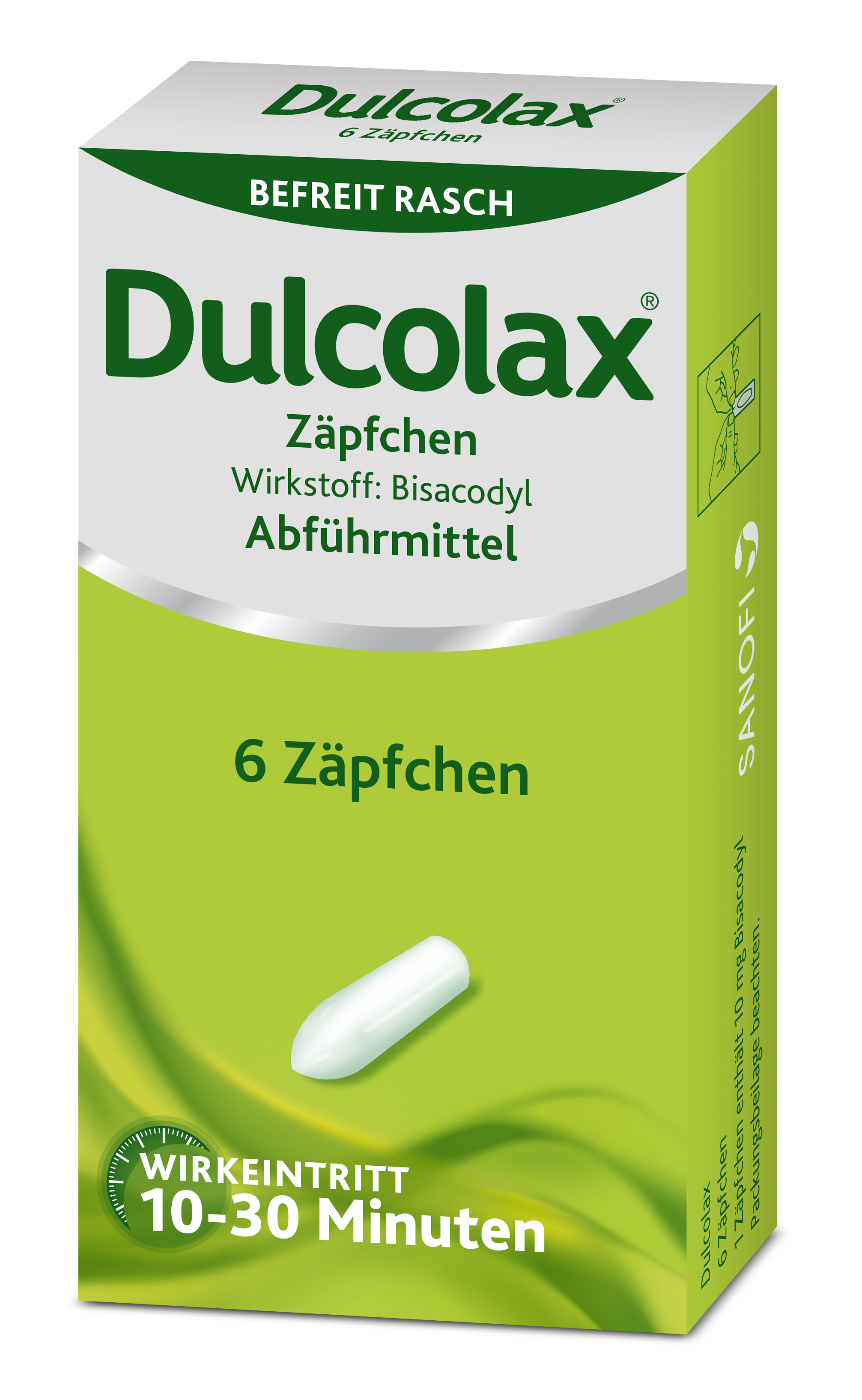 Dulcolax - Zäpfchen