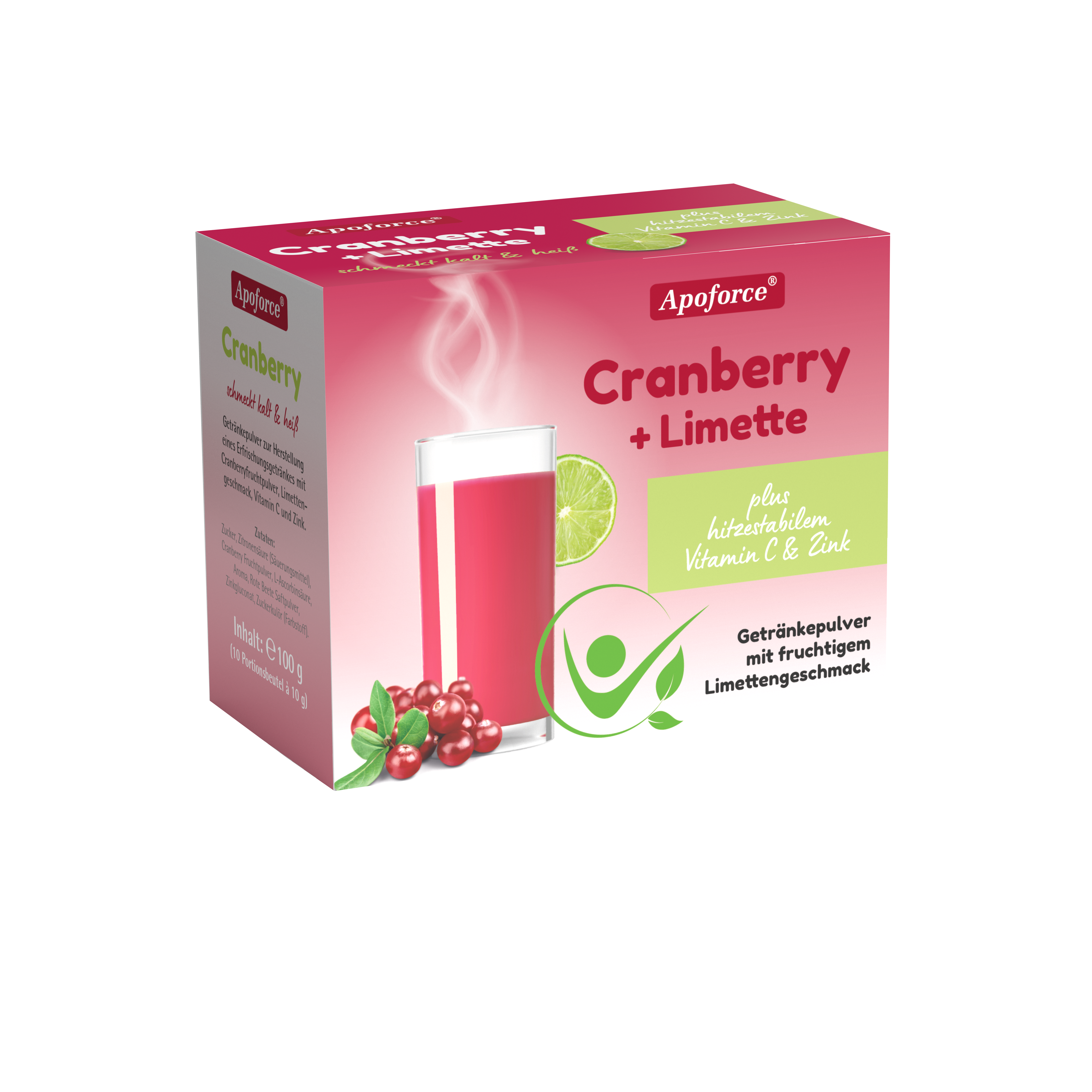 Apoforce® Cranberry mit Limettengeschmack