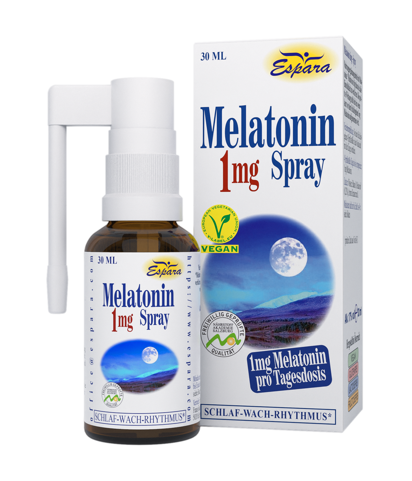 Espara Melatonin 1mg Spray