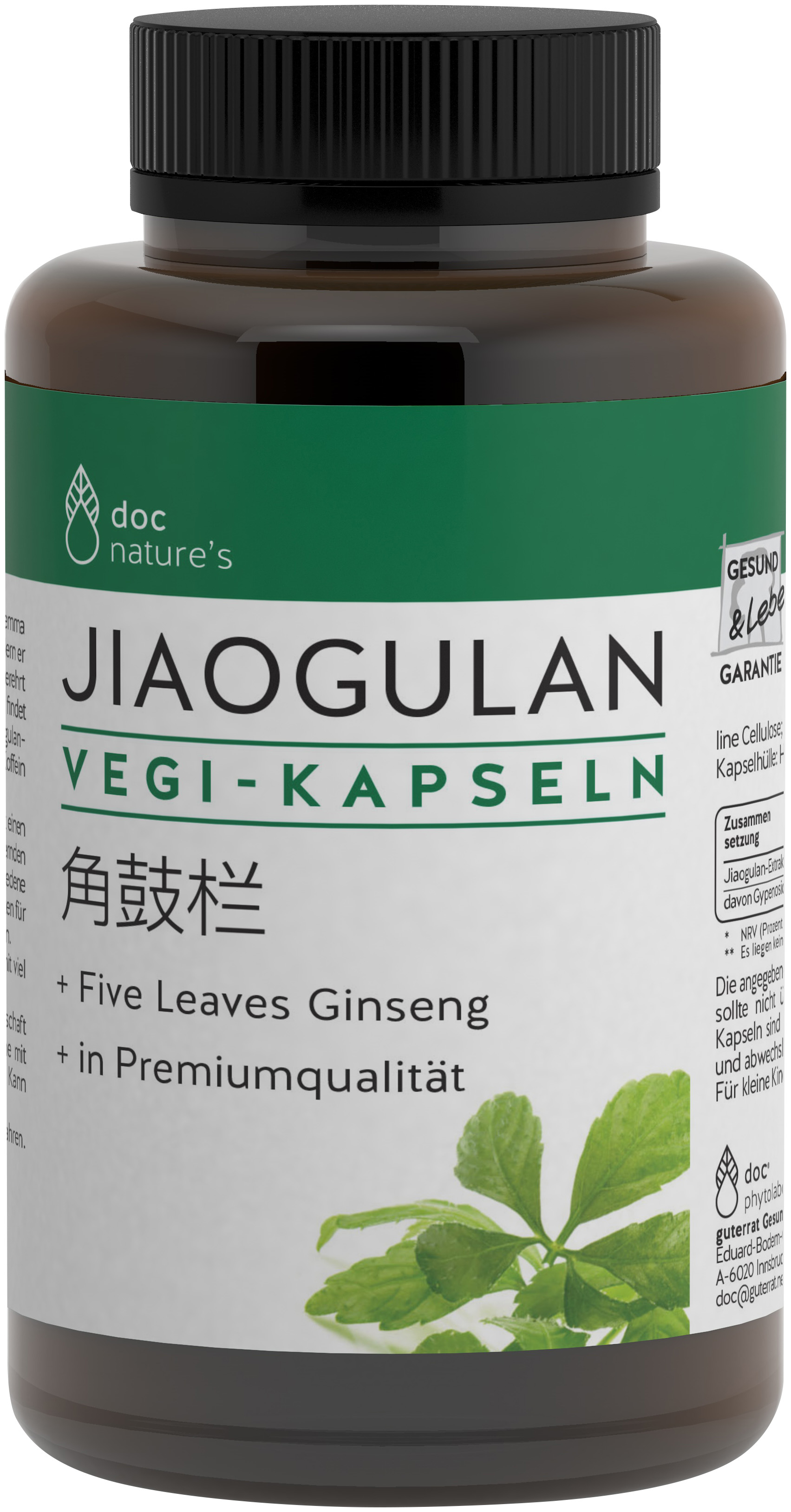doc nature’s Jiaogulan Vegi-Kapseln
