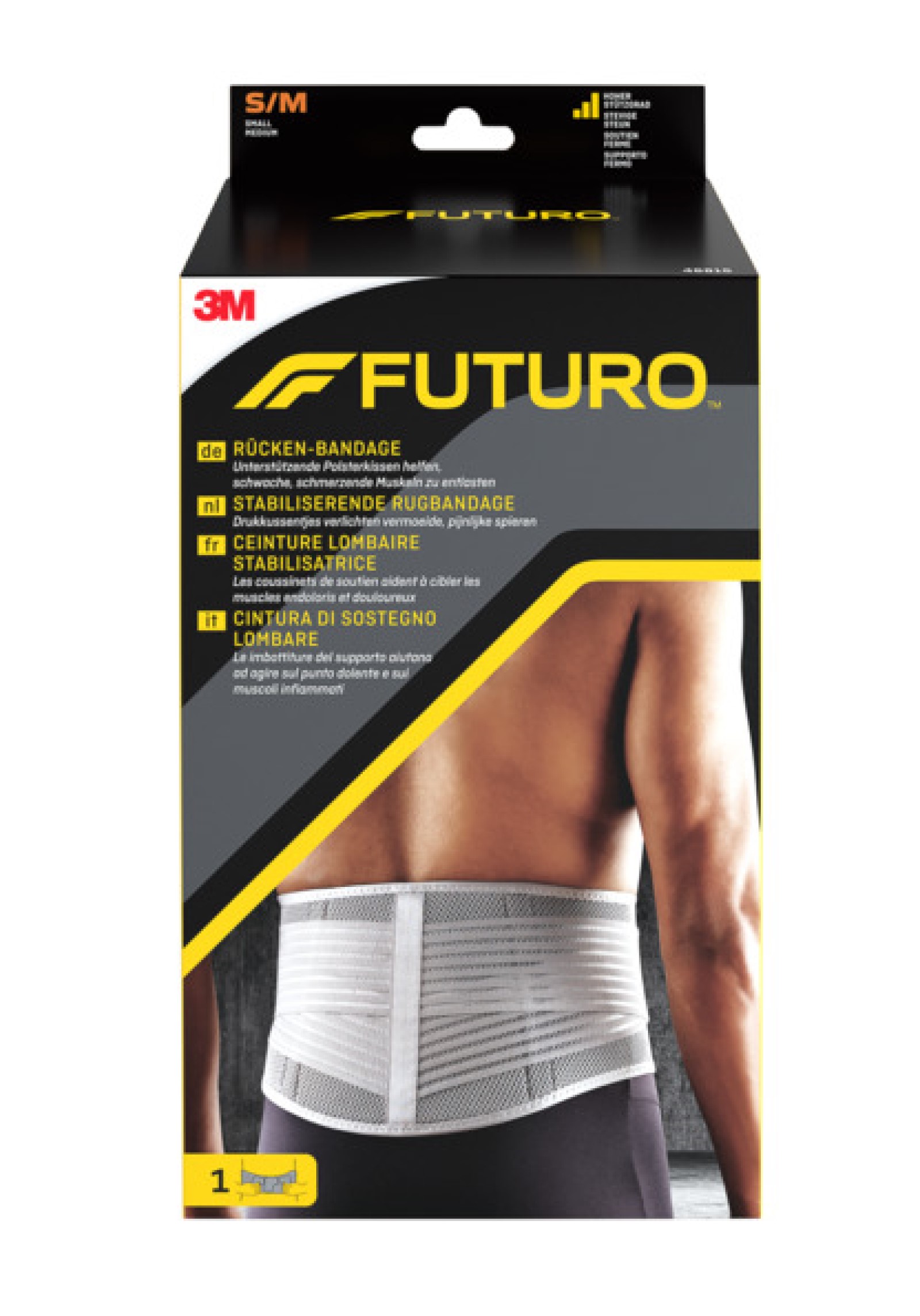 FUTURO™ Rücken-Bandage 46815, S/M (73.6 - 99.1 cm)