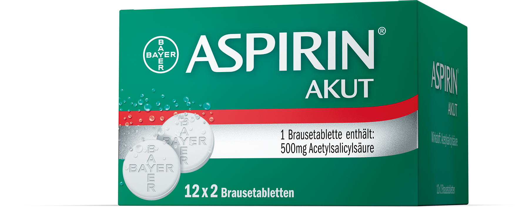 Aspirin Akut 500 mg - Brausetabletten