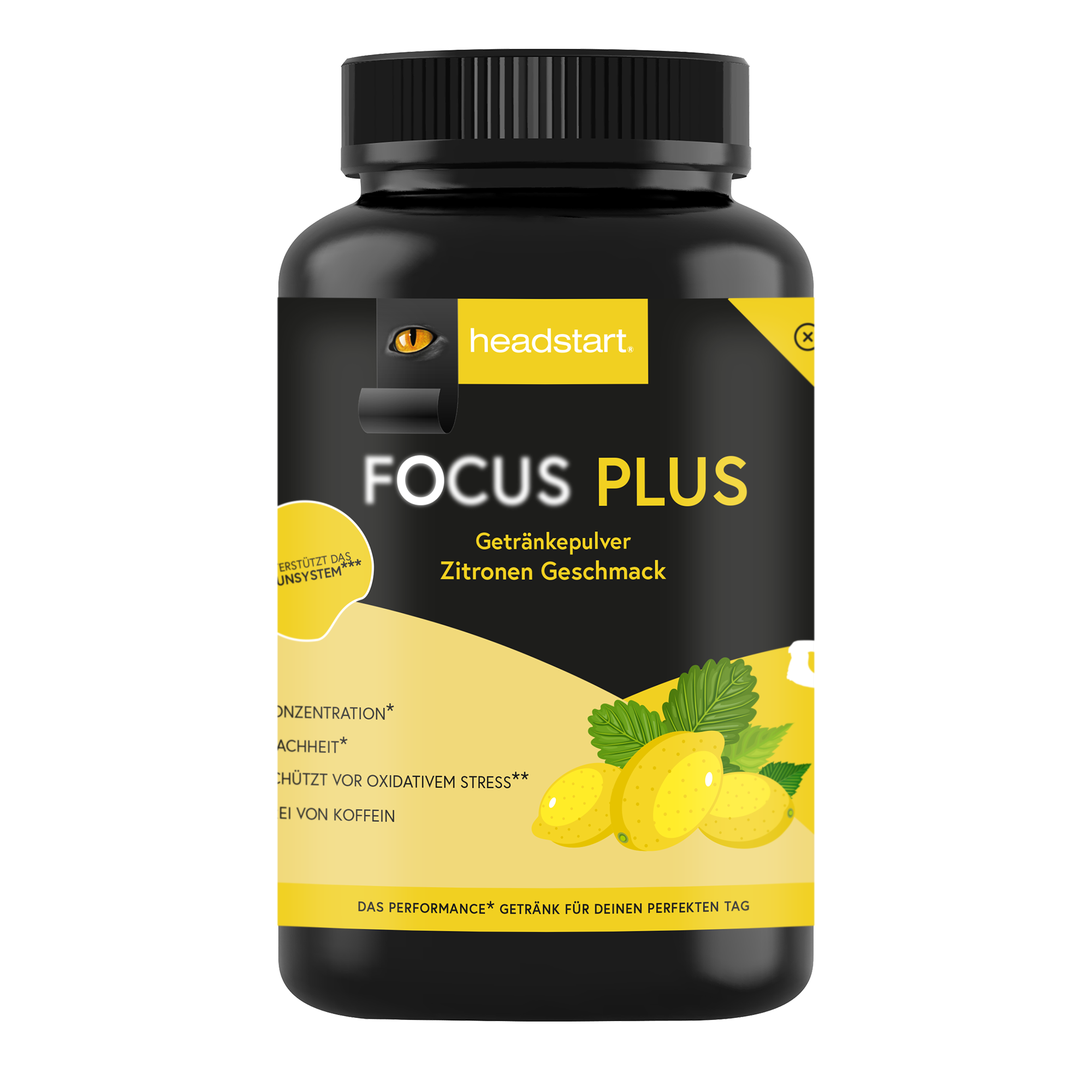 FOCUS PLUS Getränkepulver Zitrone – 1.500g