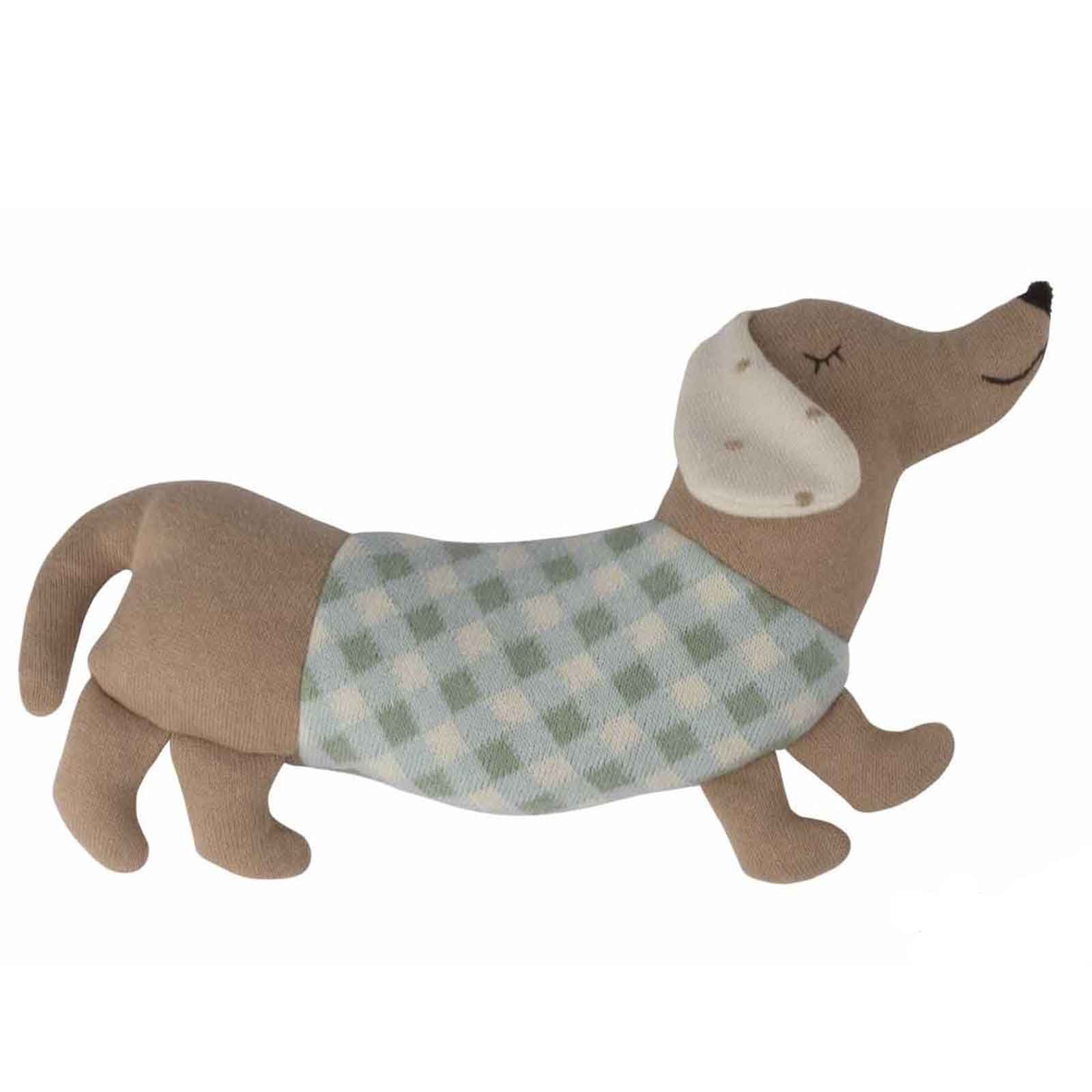 Kirschkernkissen Hund Bo Grün (1 Stk.)