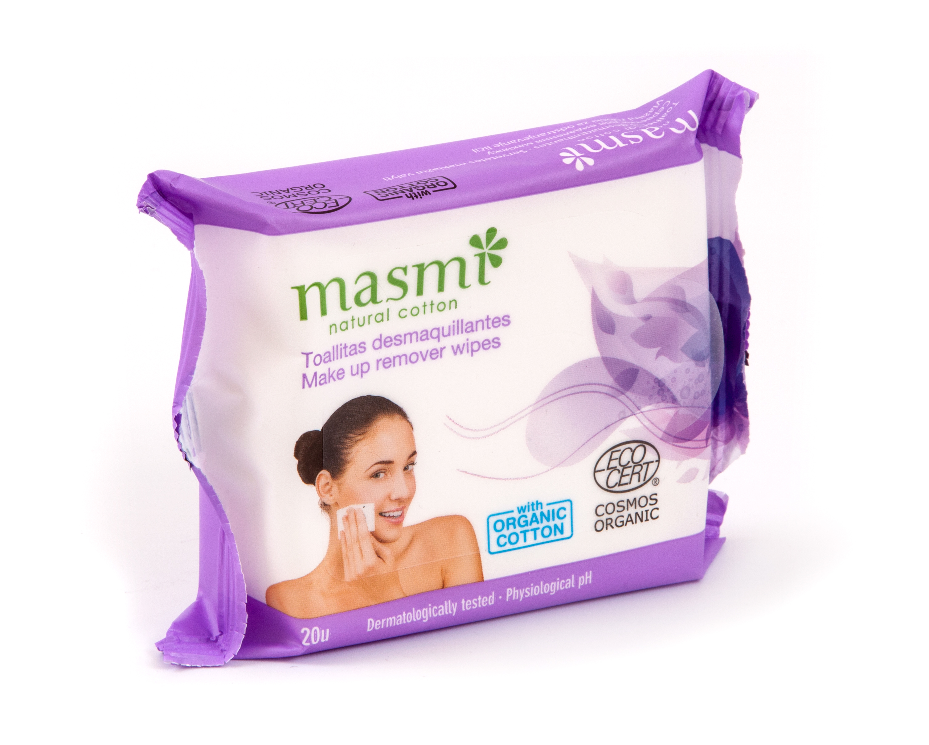 Masmi Organic Care - Bio Make-Up Reinigungstücher