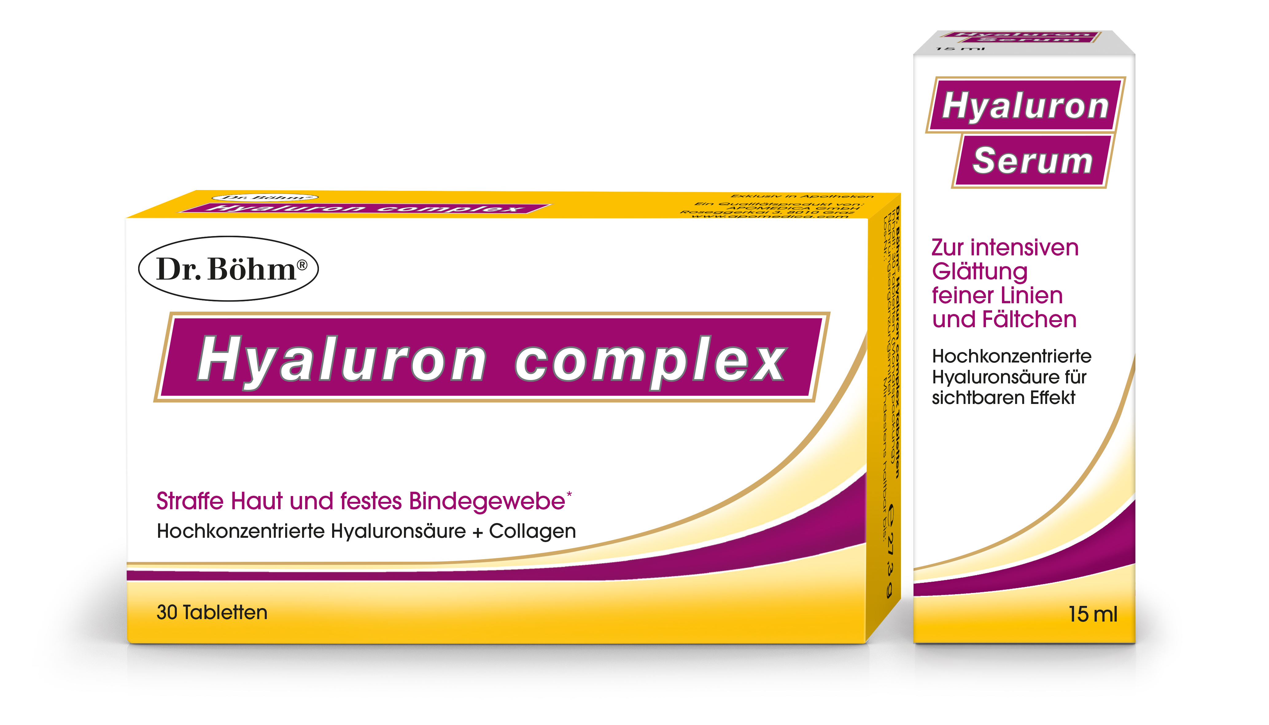 Dr. Böhm Hyaluron complex Tabletten + Hyaluron Serum