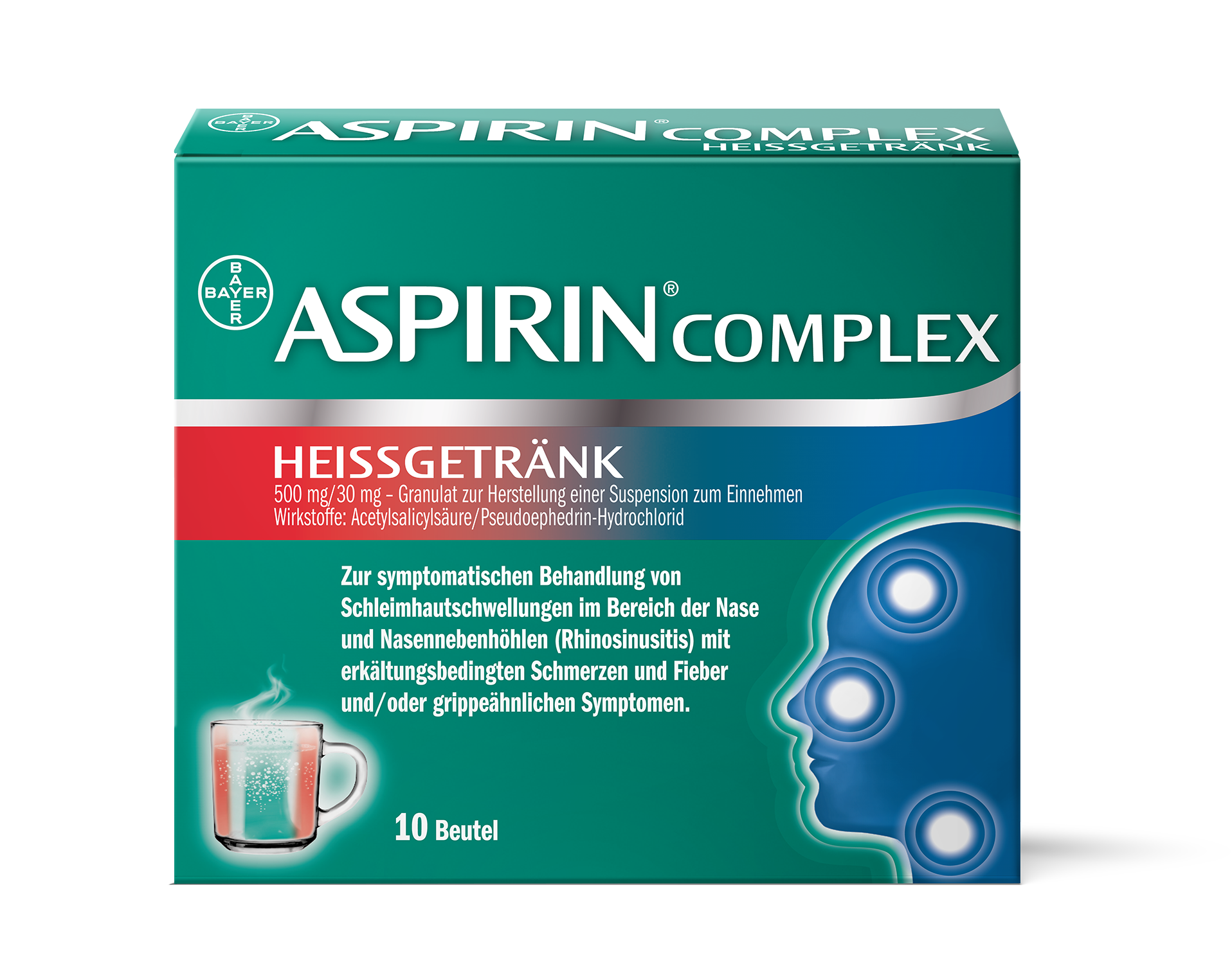 Aspirin Complex - Heißgetränk 500 mg/30 mg Granulat zur Herstellung einer Suspension zum Einnehmen