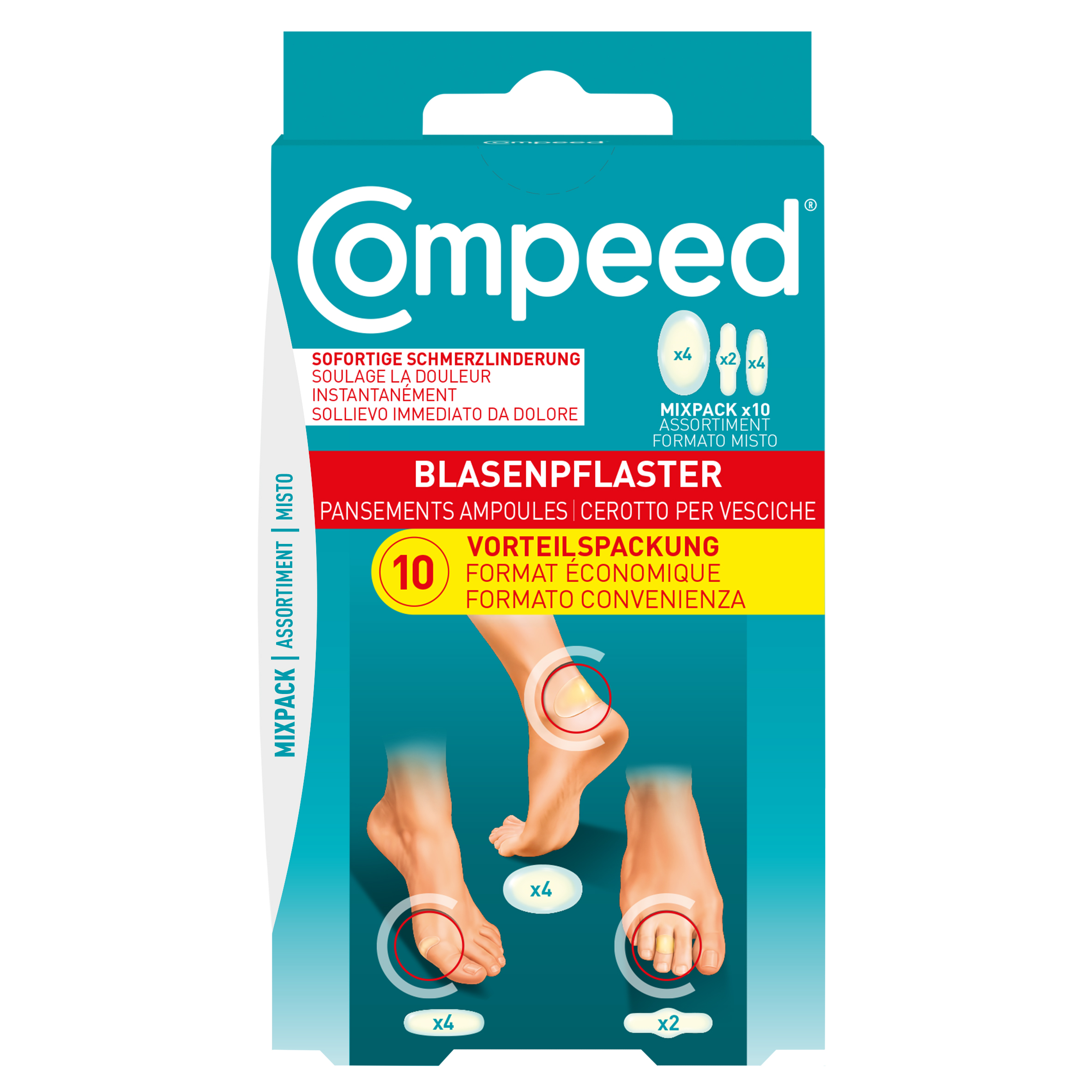 COMPEED MIXPACK BLASENPFL