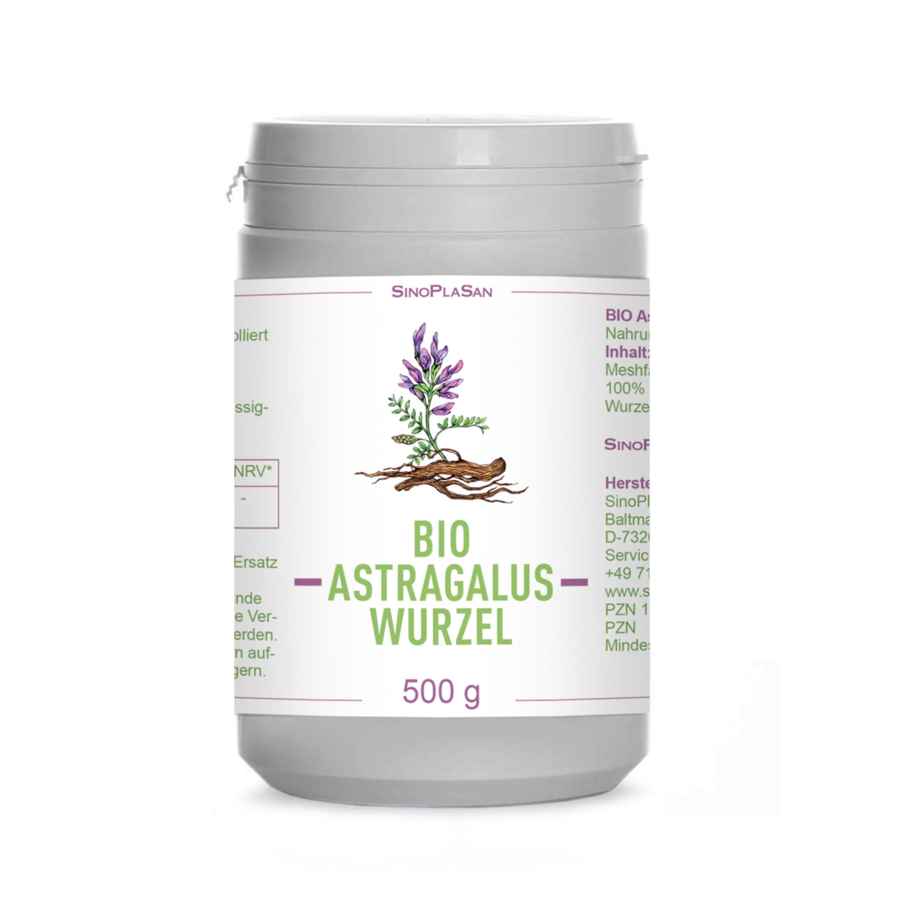 BIO Astragalus-Wurzel-Pulver 100% 500g