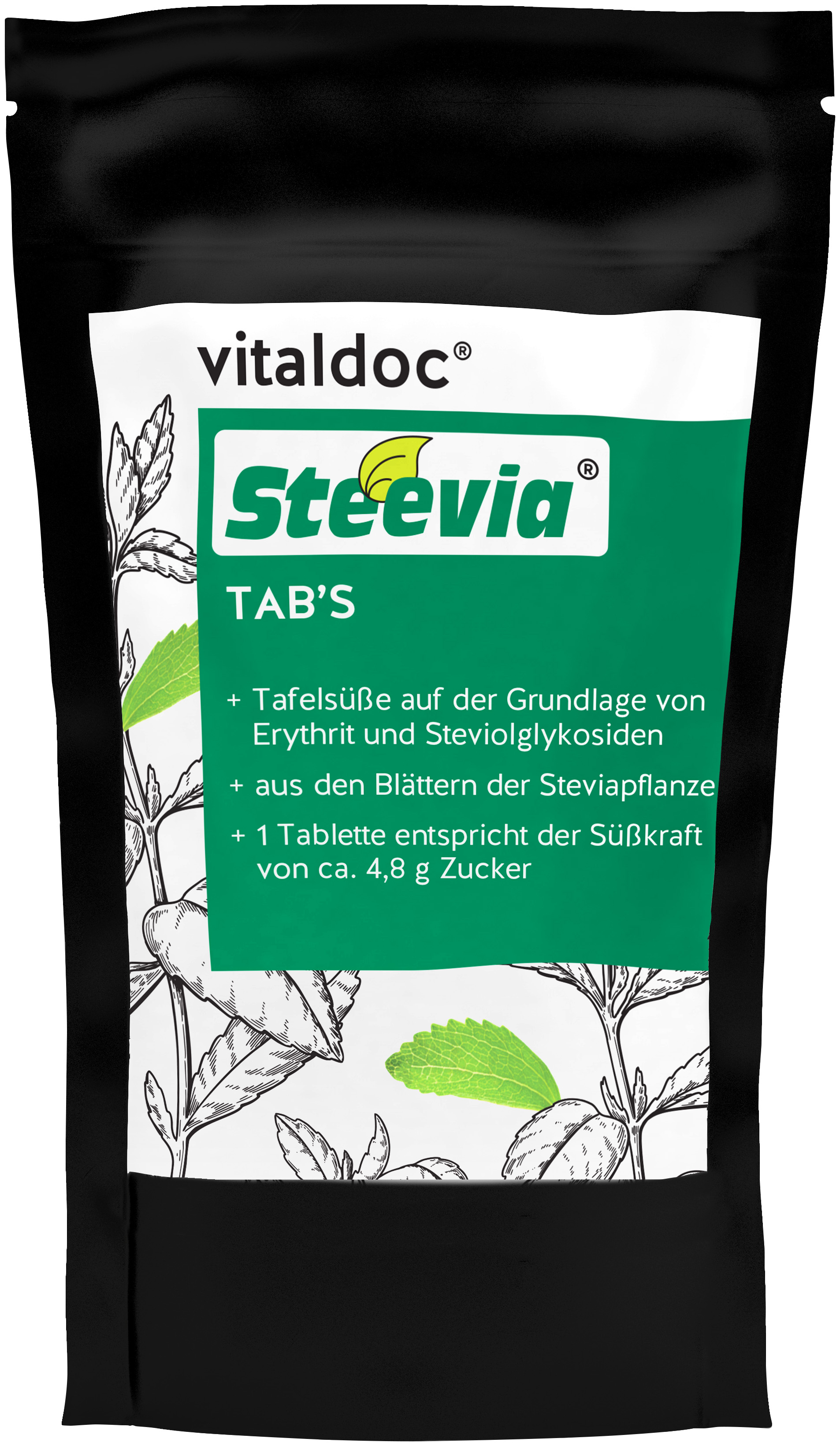 vitaldoc® Steevia TABS Nachfüllbeutel