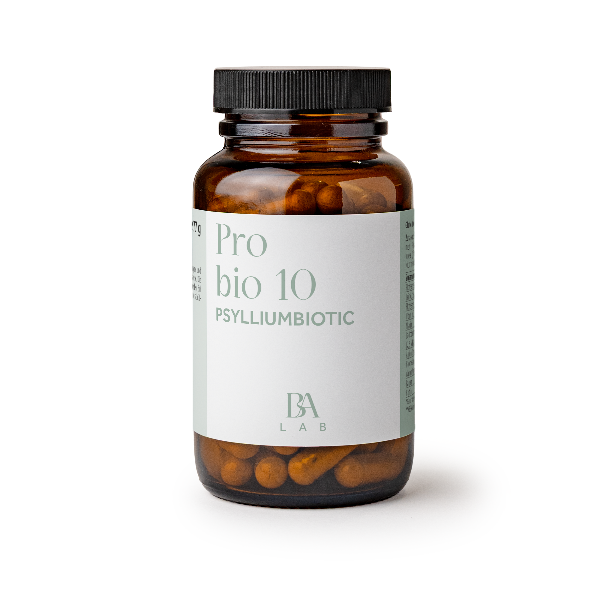 Bioflora Lab Probio 10 Psylliumbiotic Kapseln 90 Stk