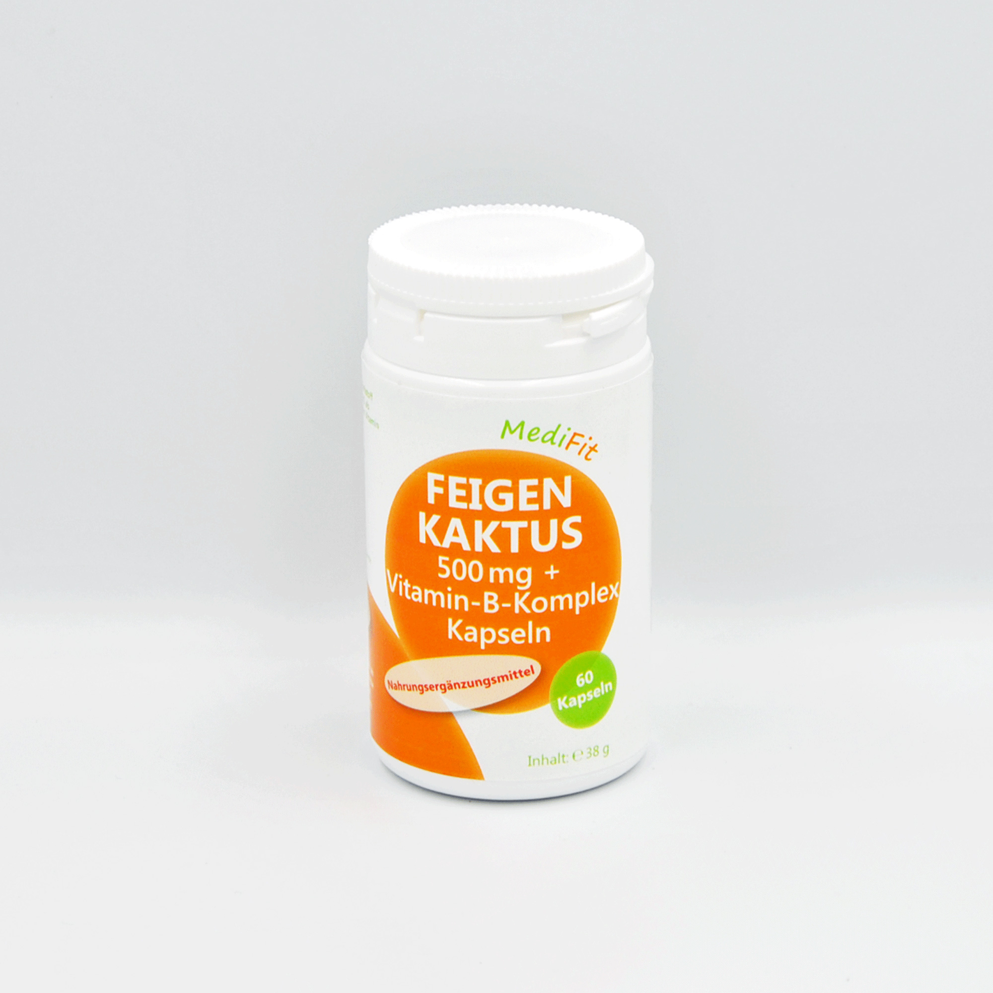 Feigenkaktus 500mg + Vitamin-B-Komplex Kapseln