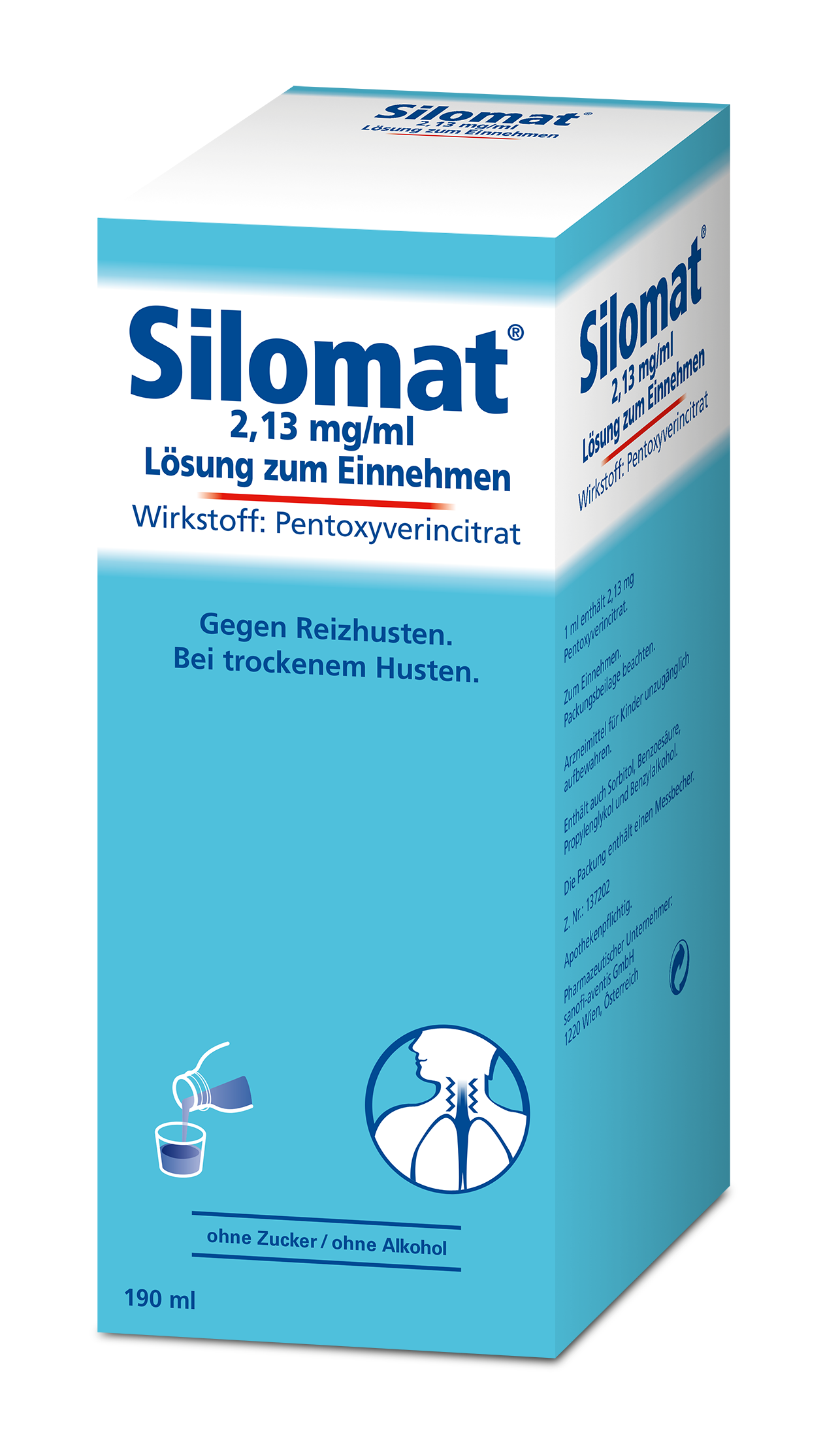 Mucomat Reizhusten 2,13 mg/ml - Lösung zum Einnehmen