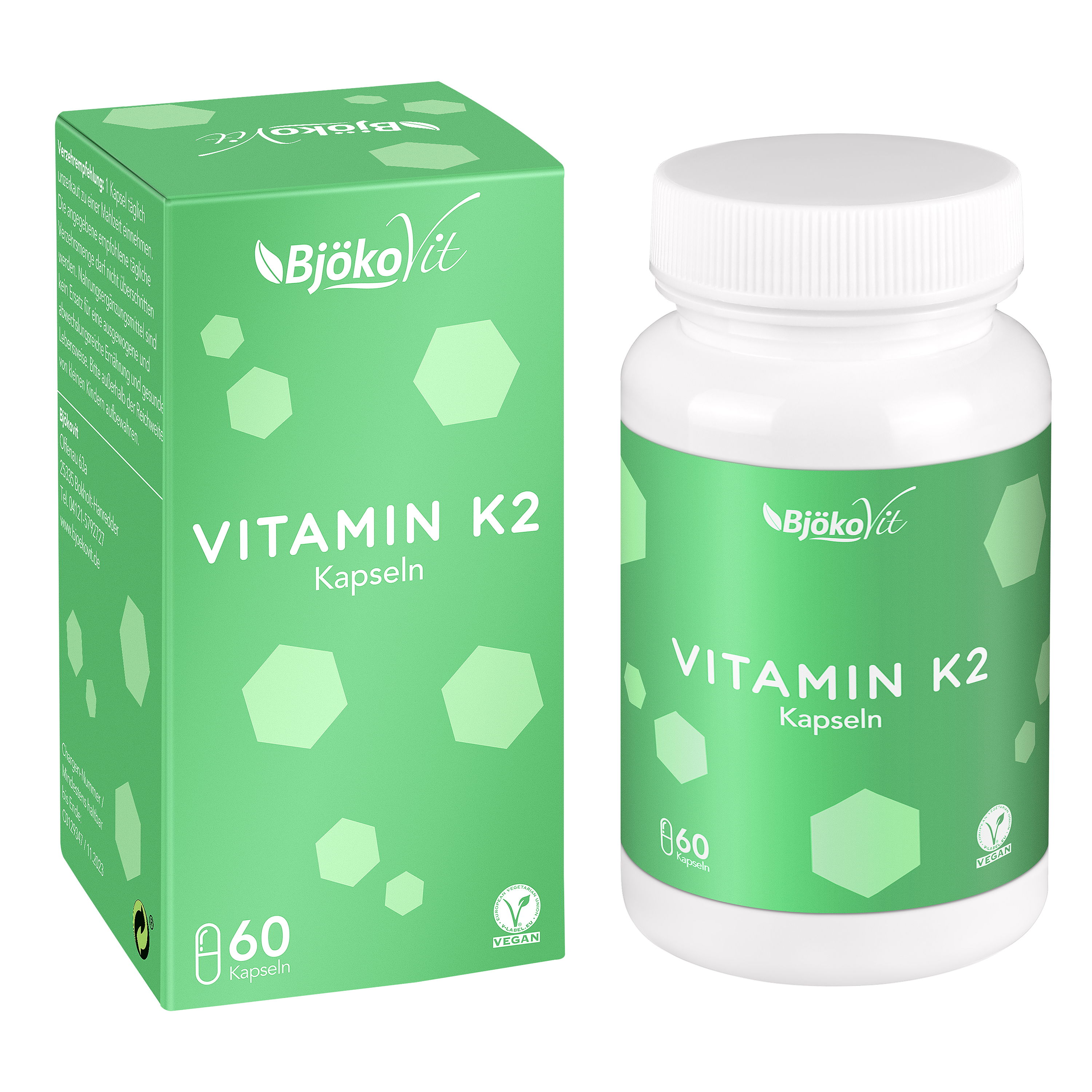 BjökoVit Vitamin K2 MK7 all-trans Kapseln vegan