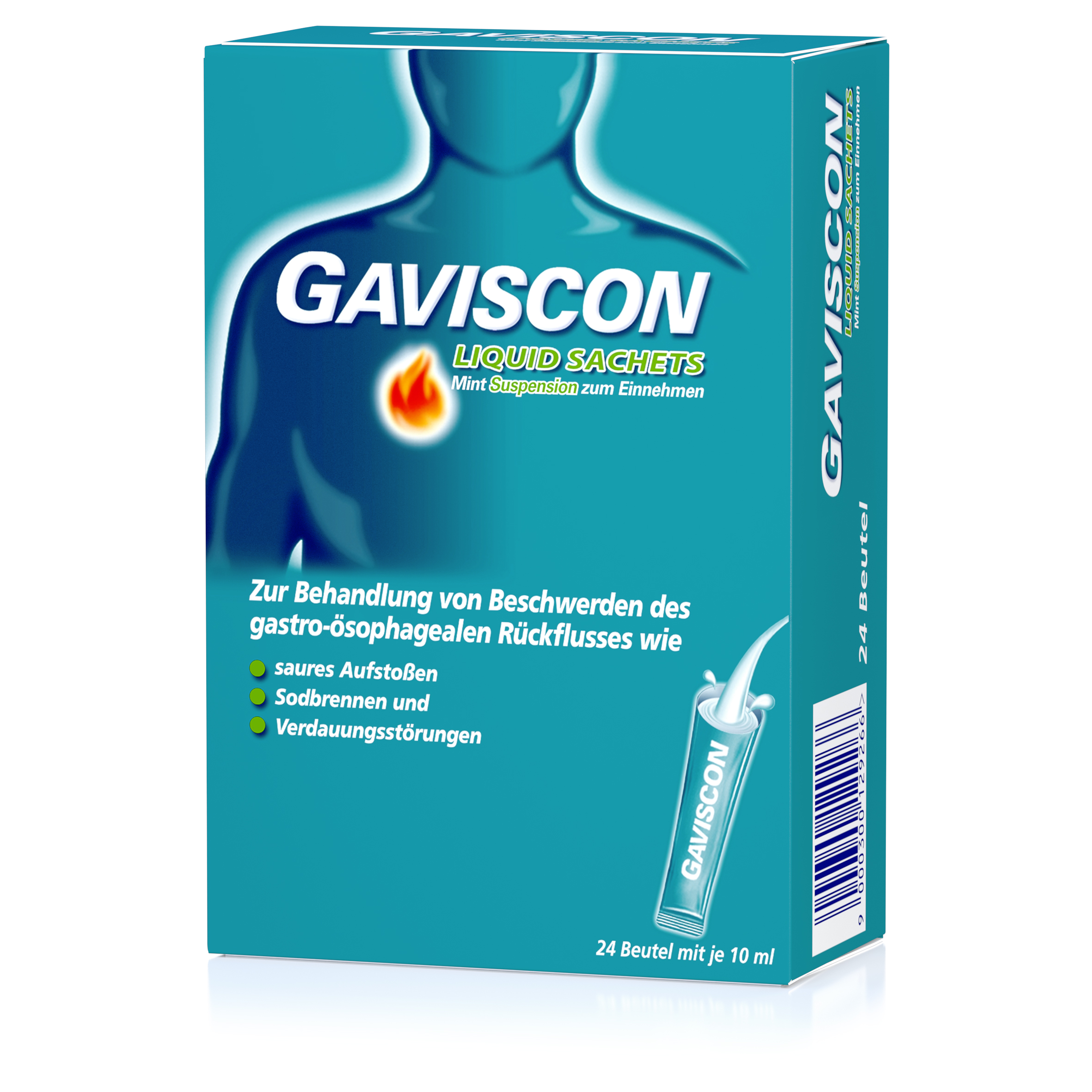 Gaviscon Liquid Sachets Mint - Suspension zum Einnehmen