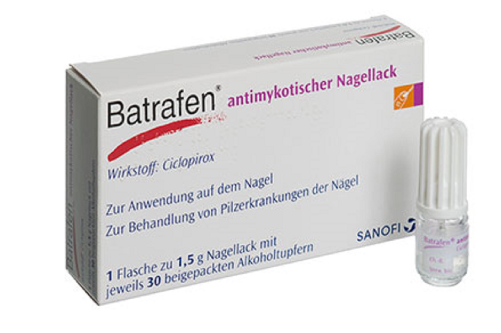 Batrafen - antimykotischer Nagellack