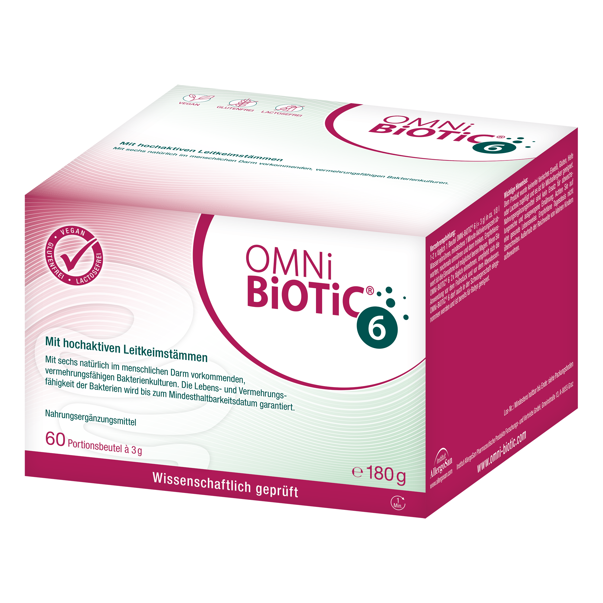 OMNi-BiOTiC® 6, 60 Sachets a 3g